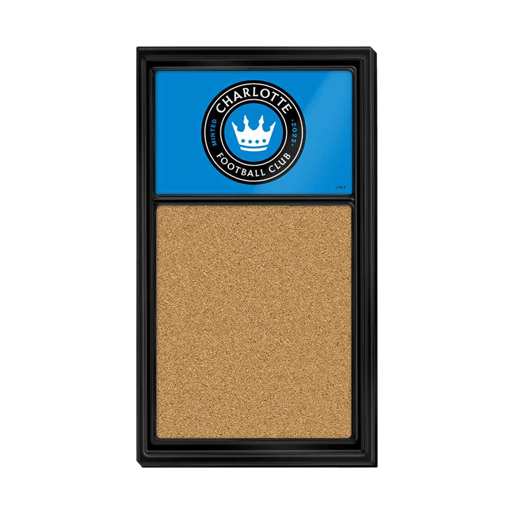Charlotte FC: Cork Note Board