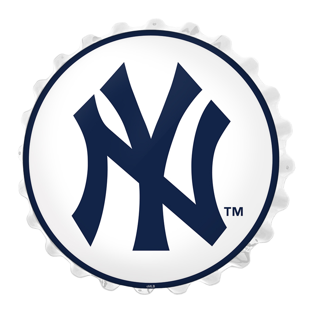 New York Yankees Logo - Bottle Cap Wall Light  