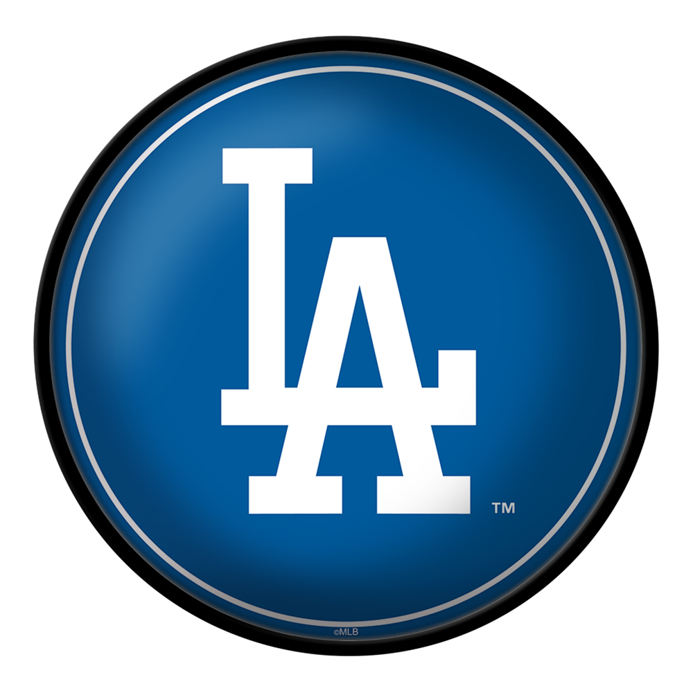Los Angeles Dodgers Logo - Modern Disc Wall Sign  