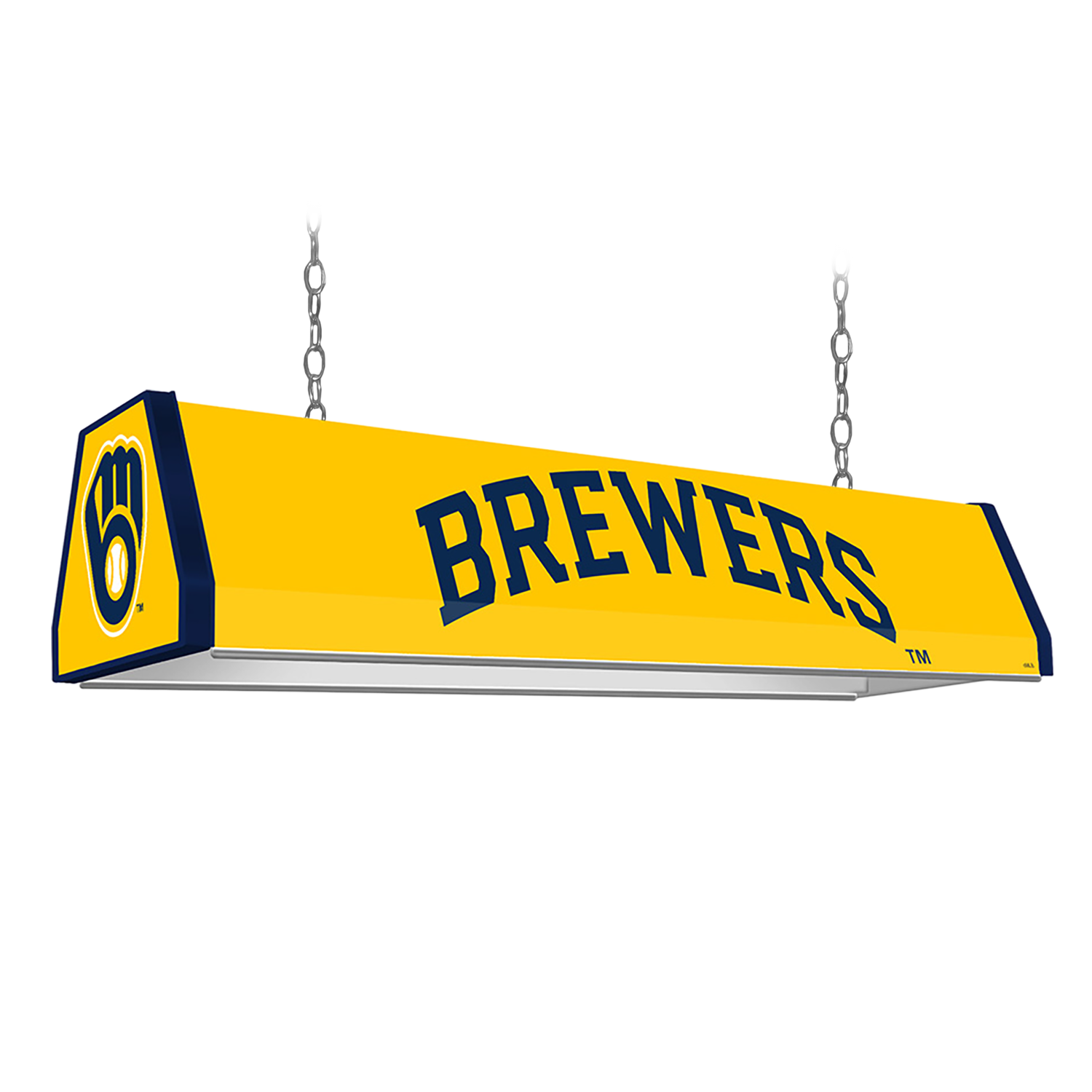 Milwaukee Brewers Standard Pool Table Light  