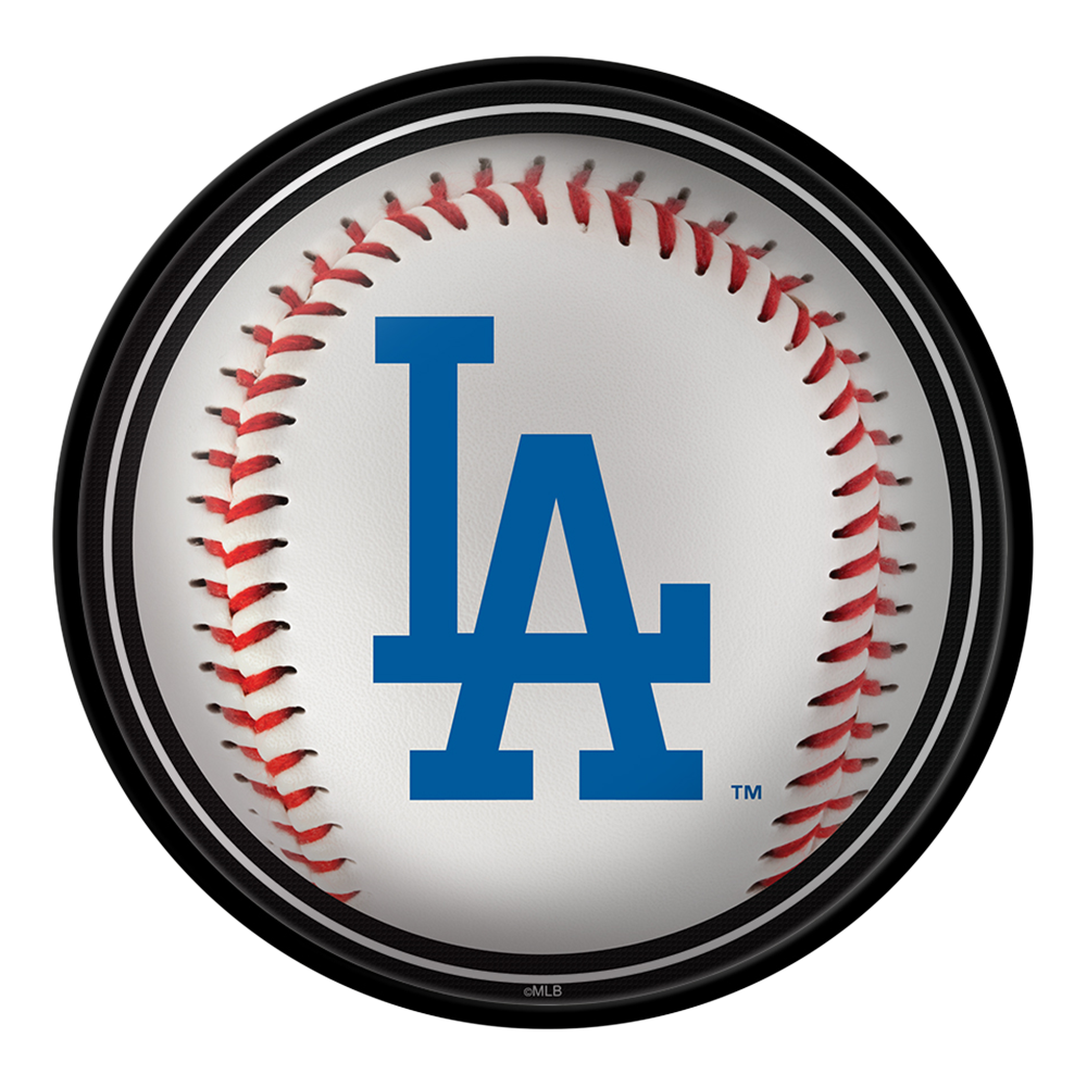 Los Angeles Dodgers Baseball - Modern Disc Wall Sign  