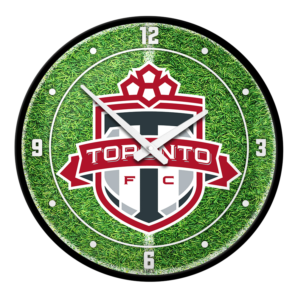 Toronto FC: Pitch - Modern Disc Wall Clock