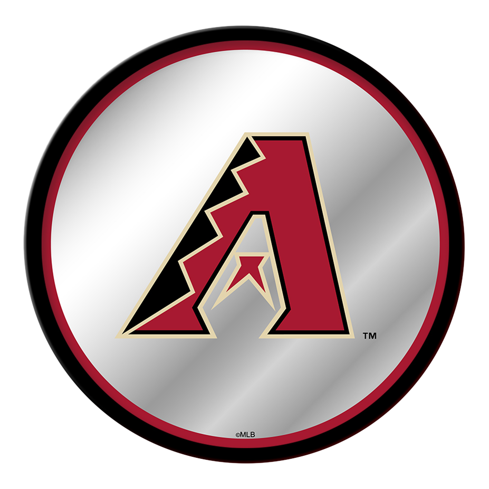 Arizona Diamondbacks Modern Disc Mirrored Wall Sign  