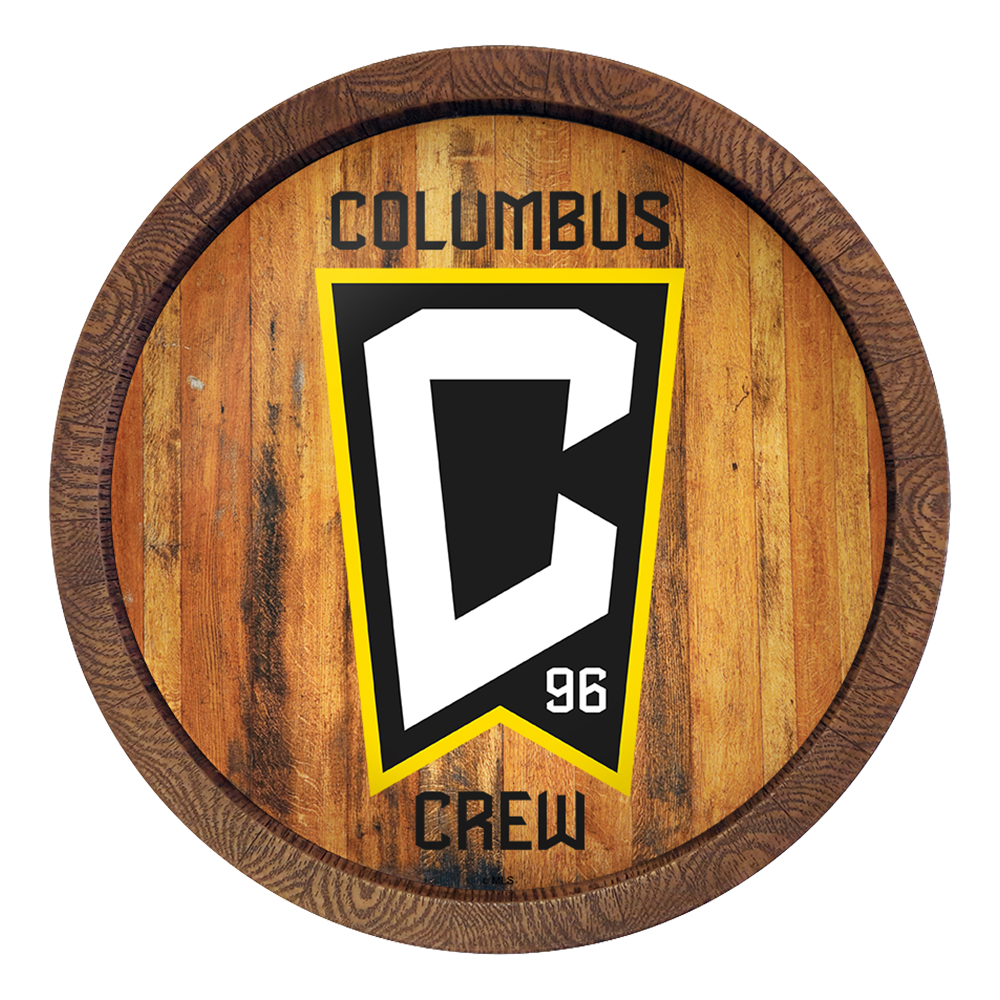 Columbus Crew: "Faux" Barrel Top Sign  