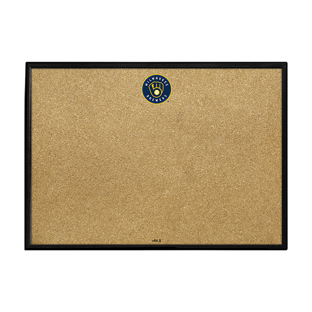 Milwaukee Brewers Framed Corkboard  
