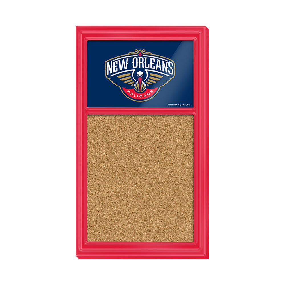 New Orleans Pelicans: Cork Note Board