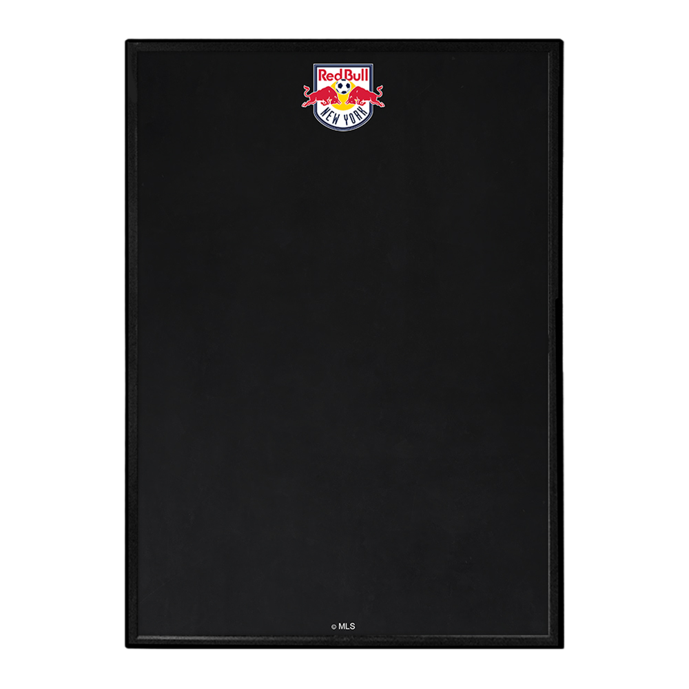 New York Red Bulls: Framed Chalkboard Wall Sign