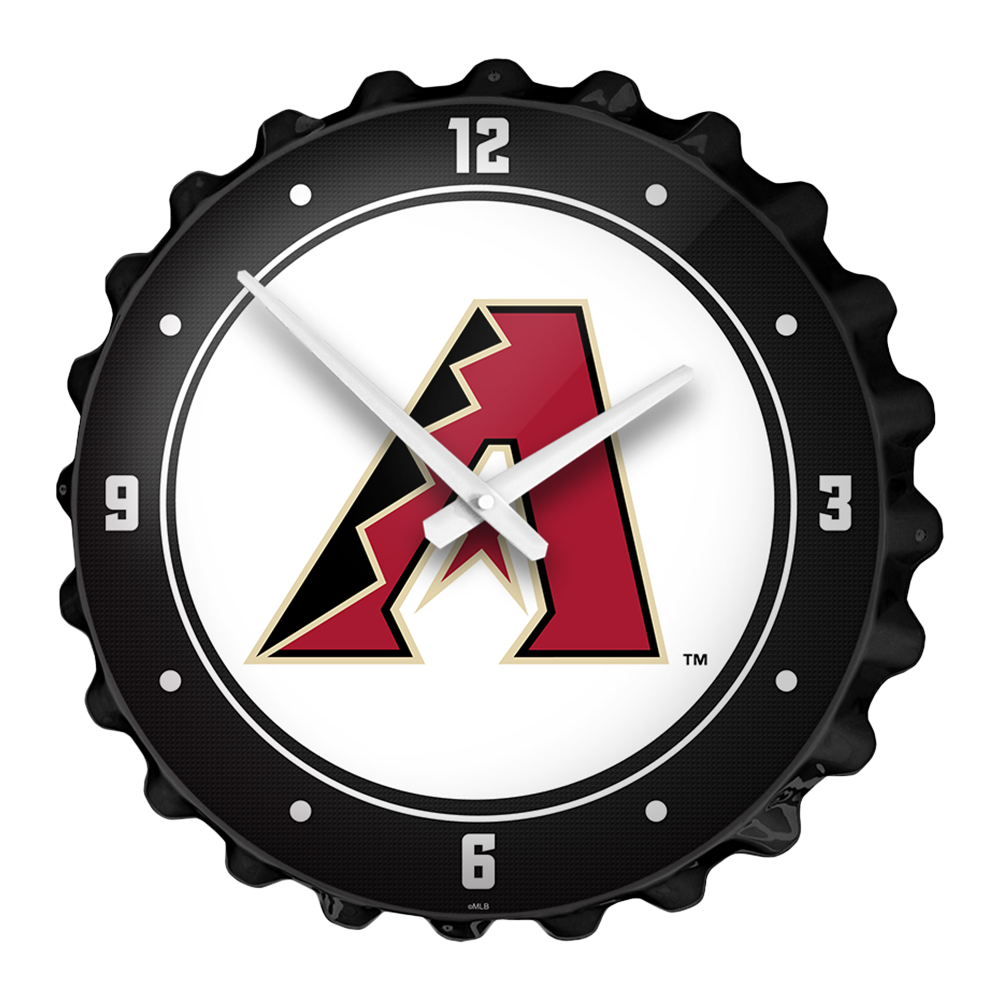 Arizona Diamondbacks Bottle Cap Wall Clock  
