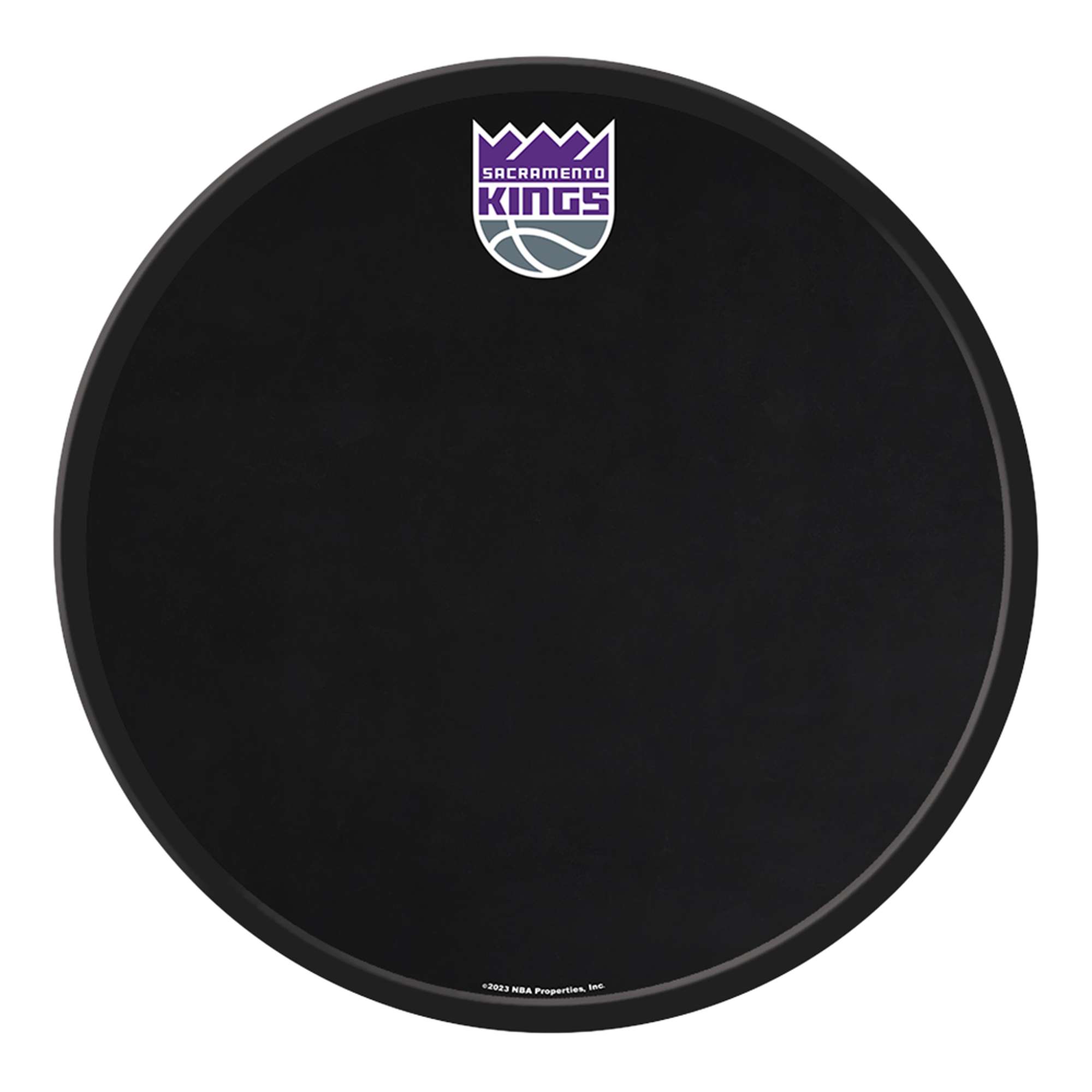 Sacramento Kings: Modern Disc Chalkboard