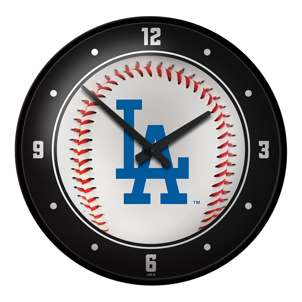 Los Angeles Dodgers Baseball - Modern Disc Wall Clock  