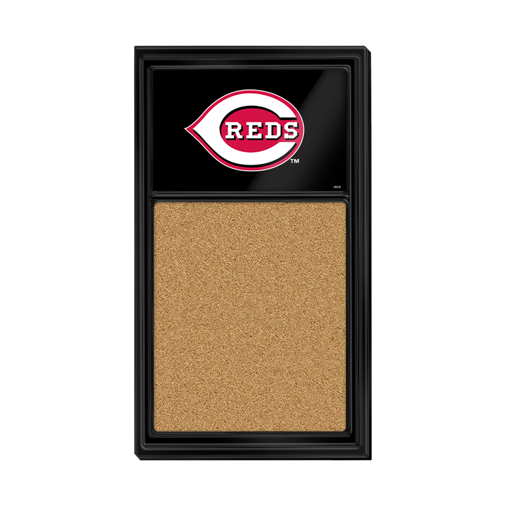 Cincinnati Reds Logo - Cork Note Board  