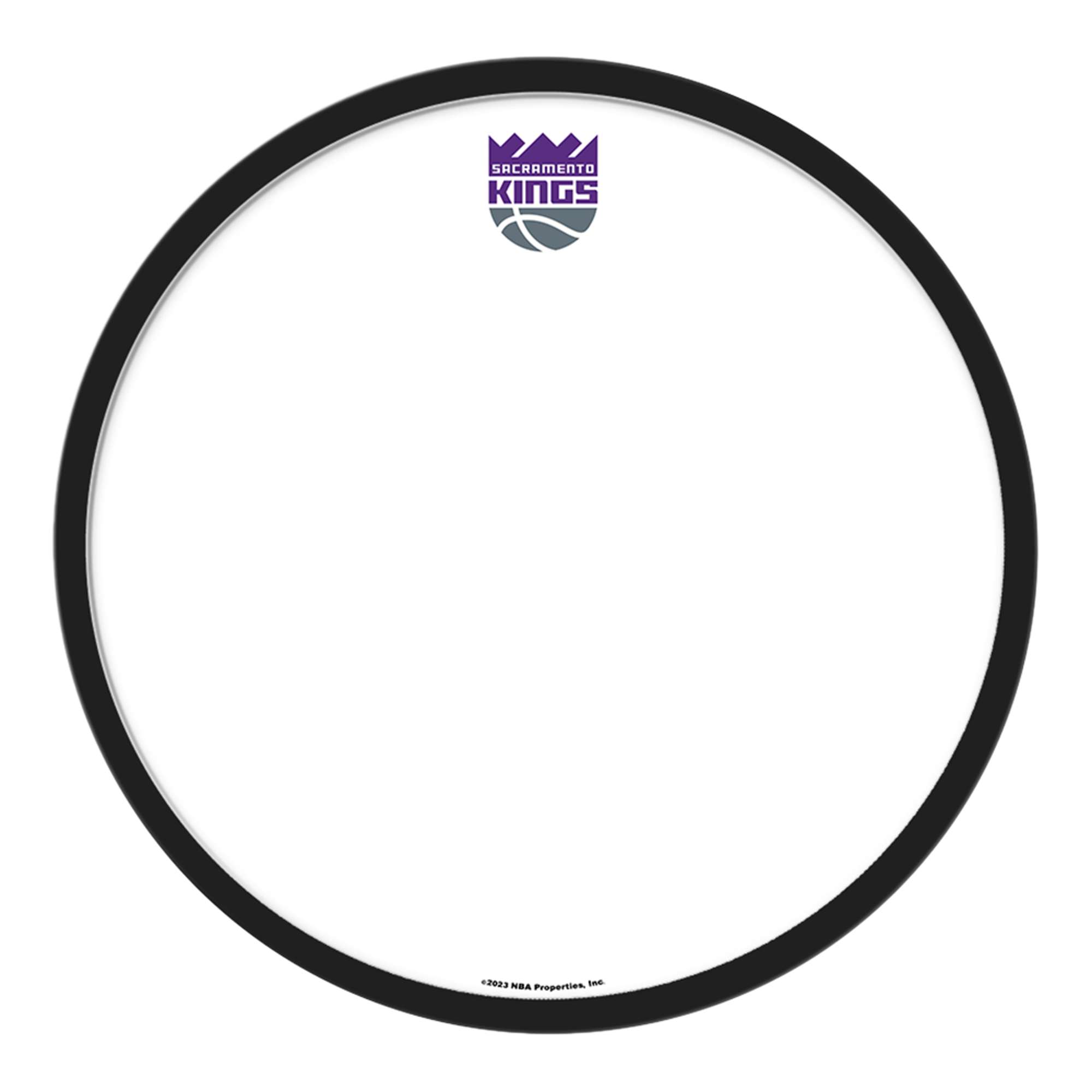 Sacramento Kings: Modern Disc Dry Erase Wall Sign