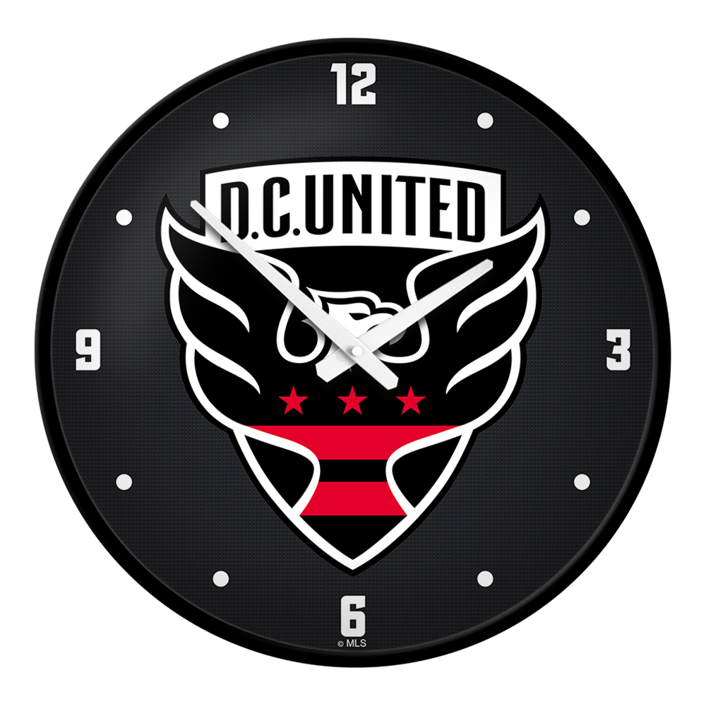 D.C. United: Modern Disc Wall Clock