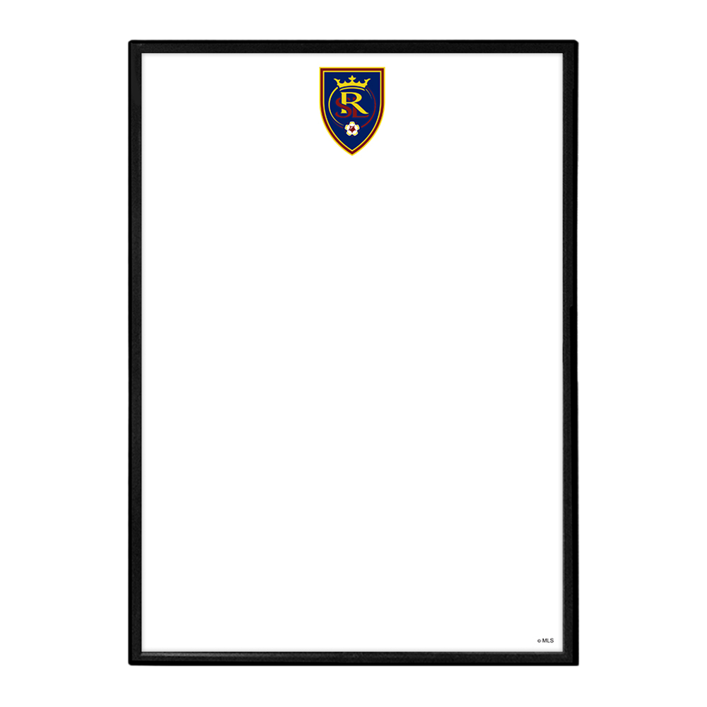 Real Salt Lake: Framed Dry Erase Wall Sign
