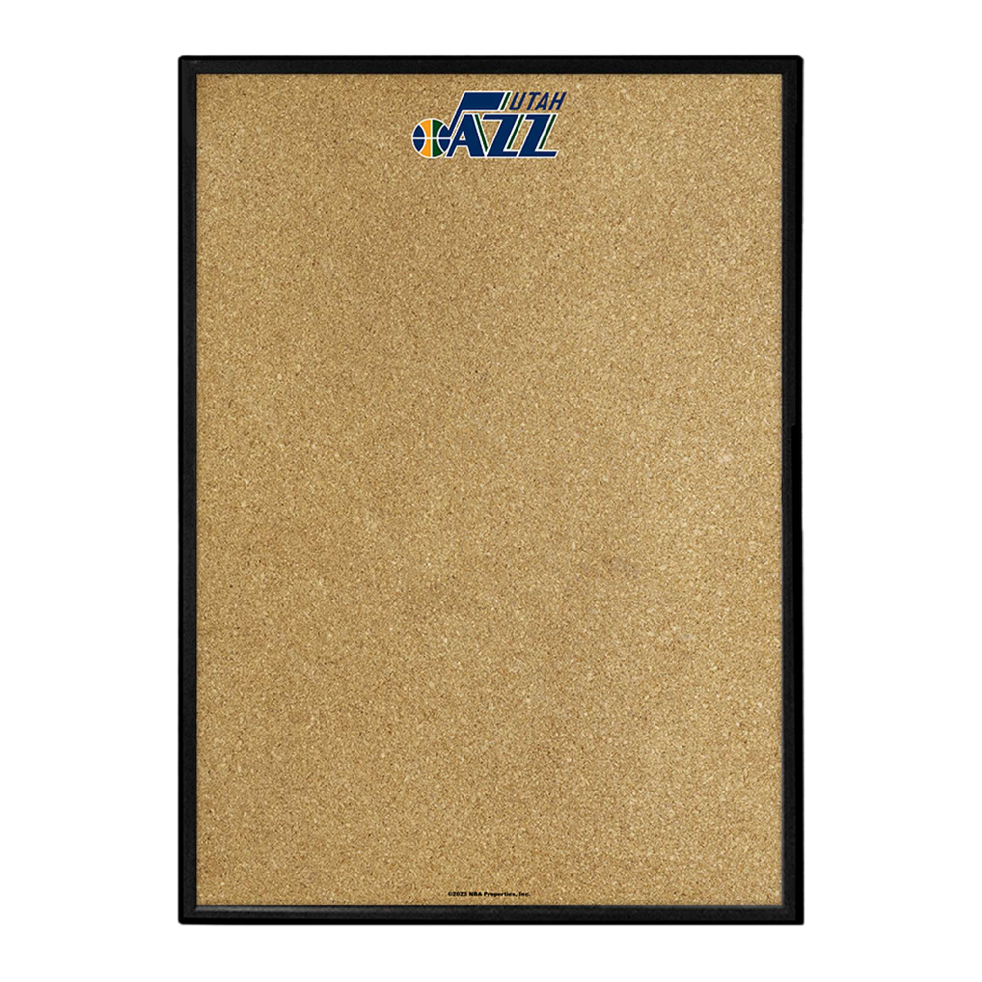Utah Jazz: Framed Corkboard