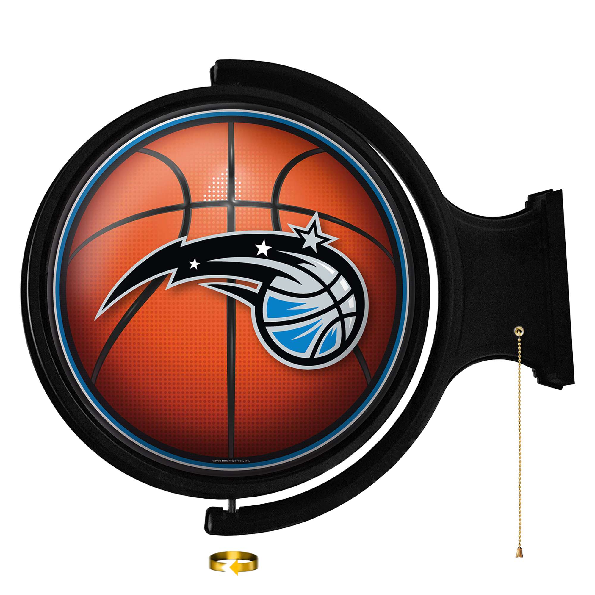 Orlando Magic: Basketball - Original Round Rotating Lighted Wall Sign
