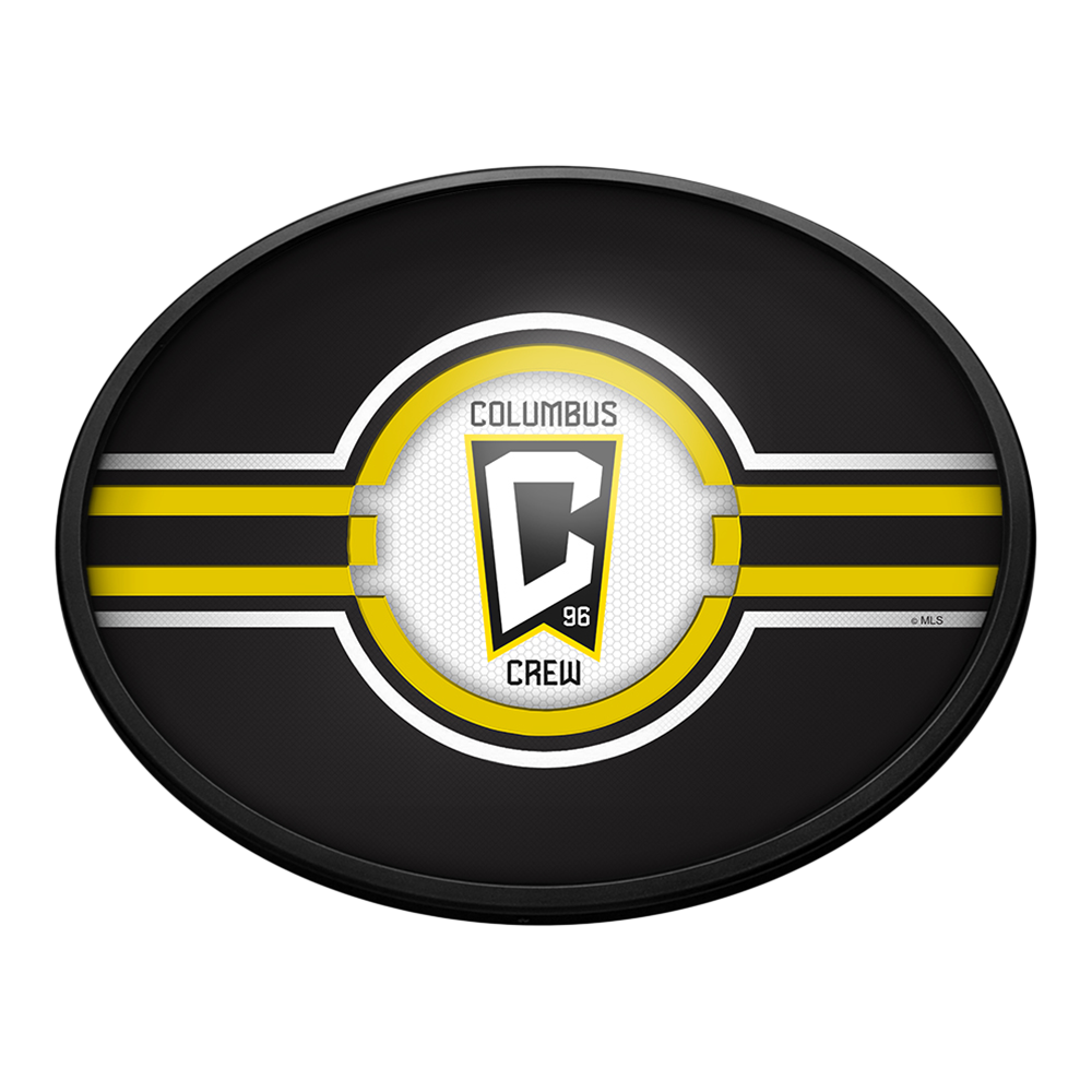 Columbus Crew: Oval Slimline Lighted Wall Sign