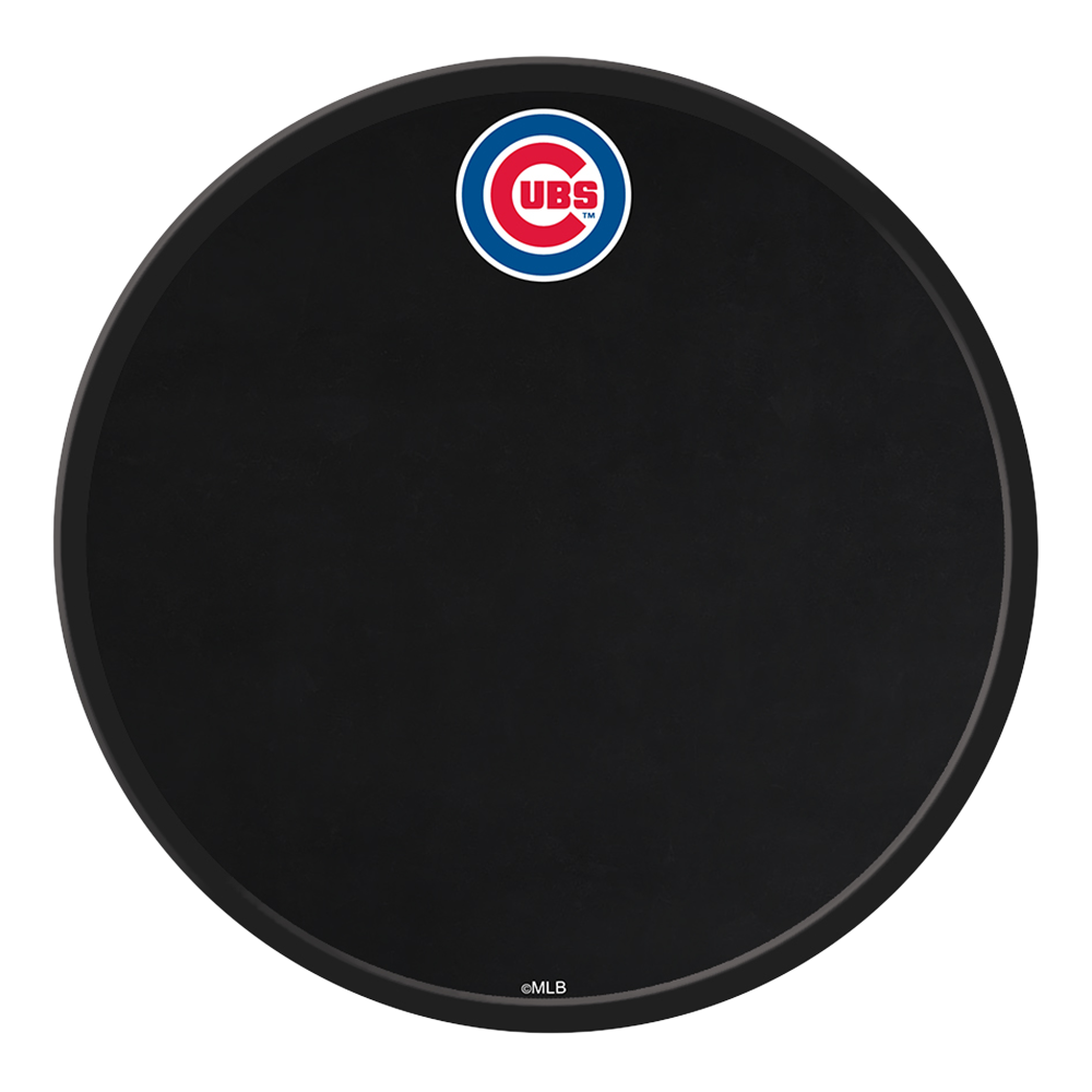 Chicago Cubs Modern Disc Chalkboard  