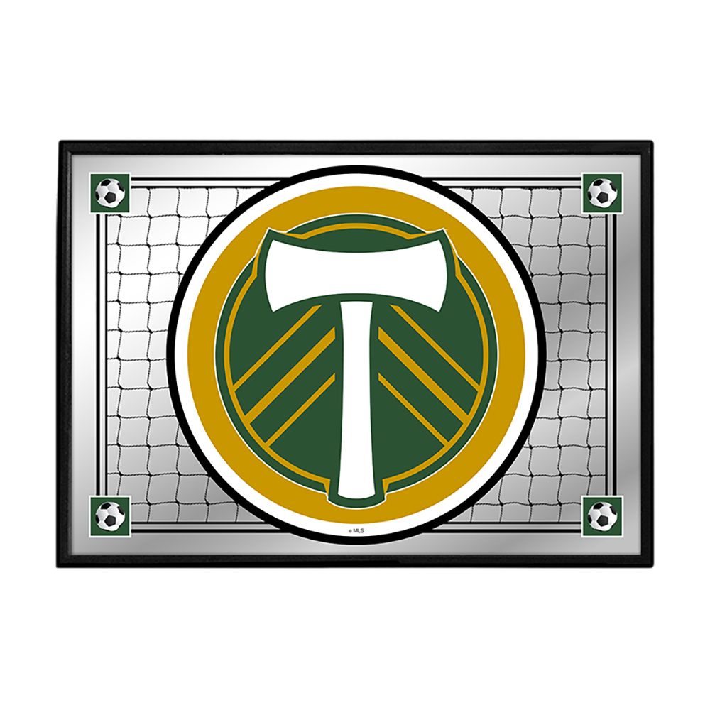 Portland Timbers: Team Spirit - Framed Mirrored Wall Sign