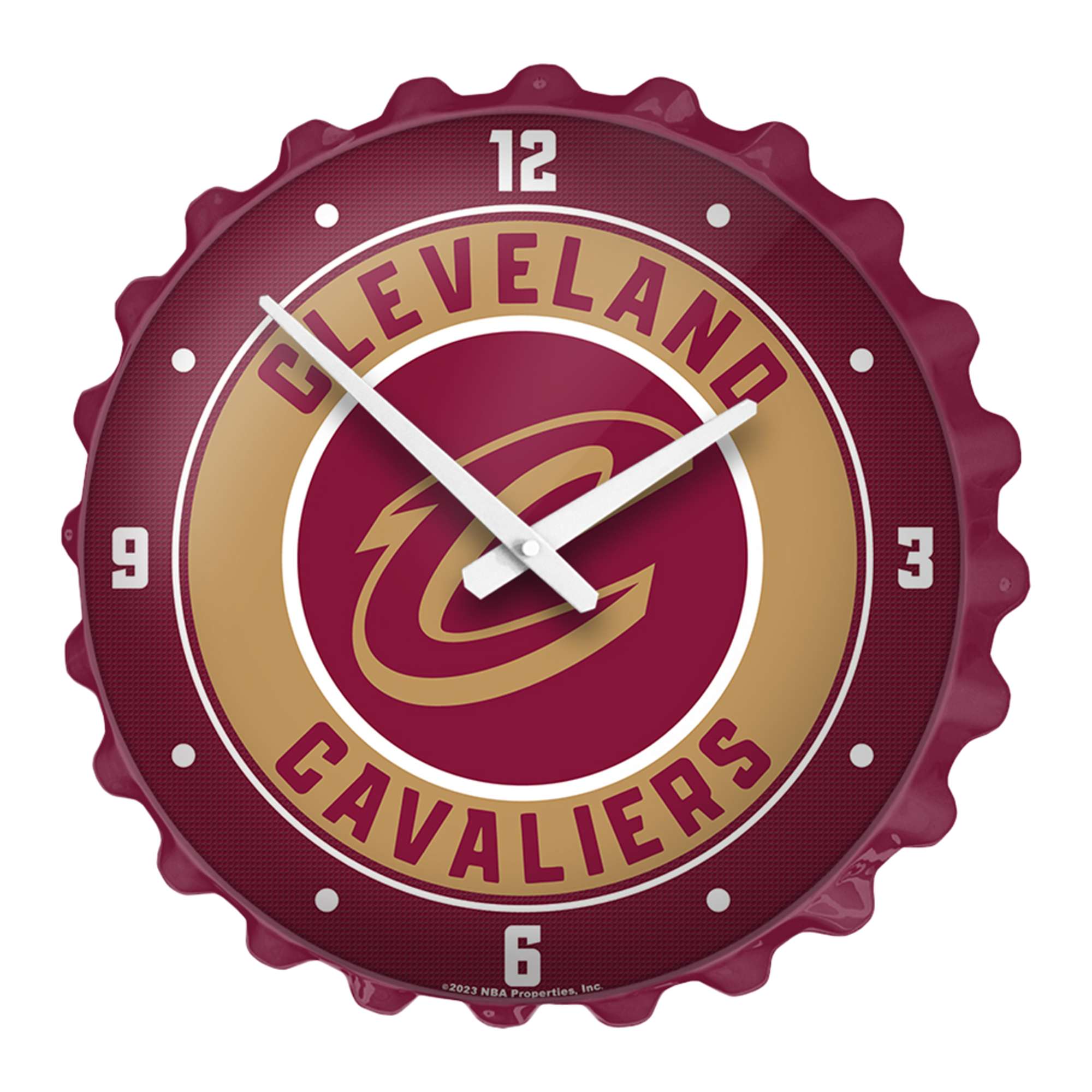 Cleveland Cavaliers: Bottle Cap Wall Clock
