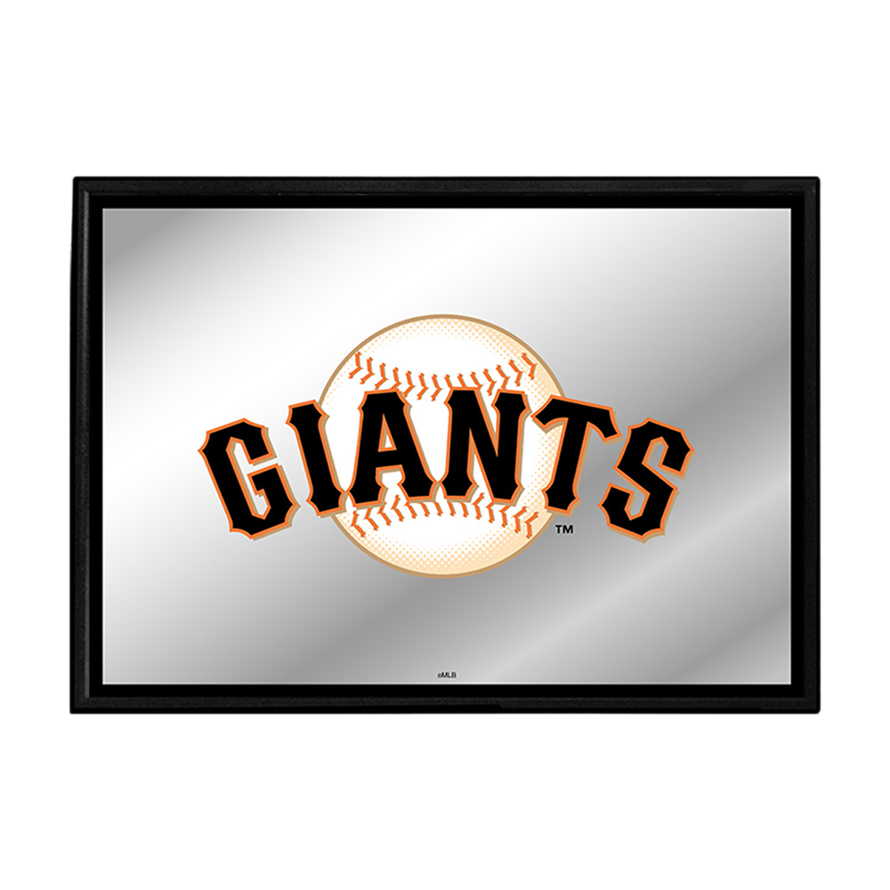 San Francisco Giants Framed Mirrored Wall Sign  