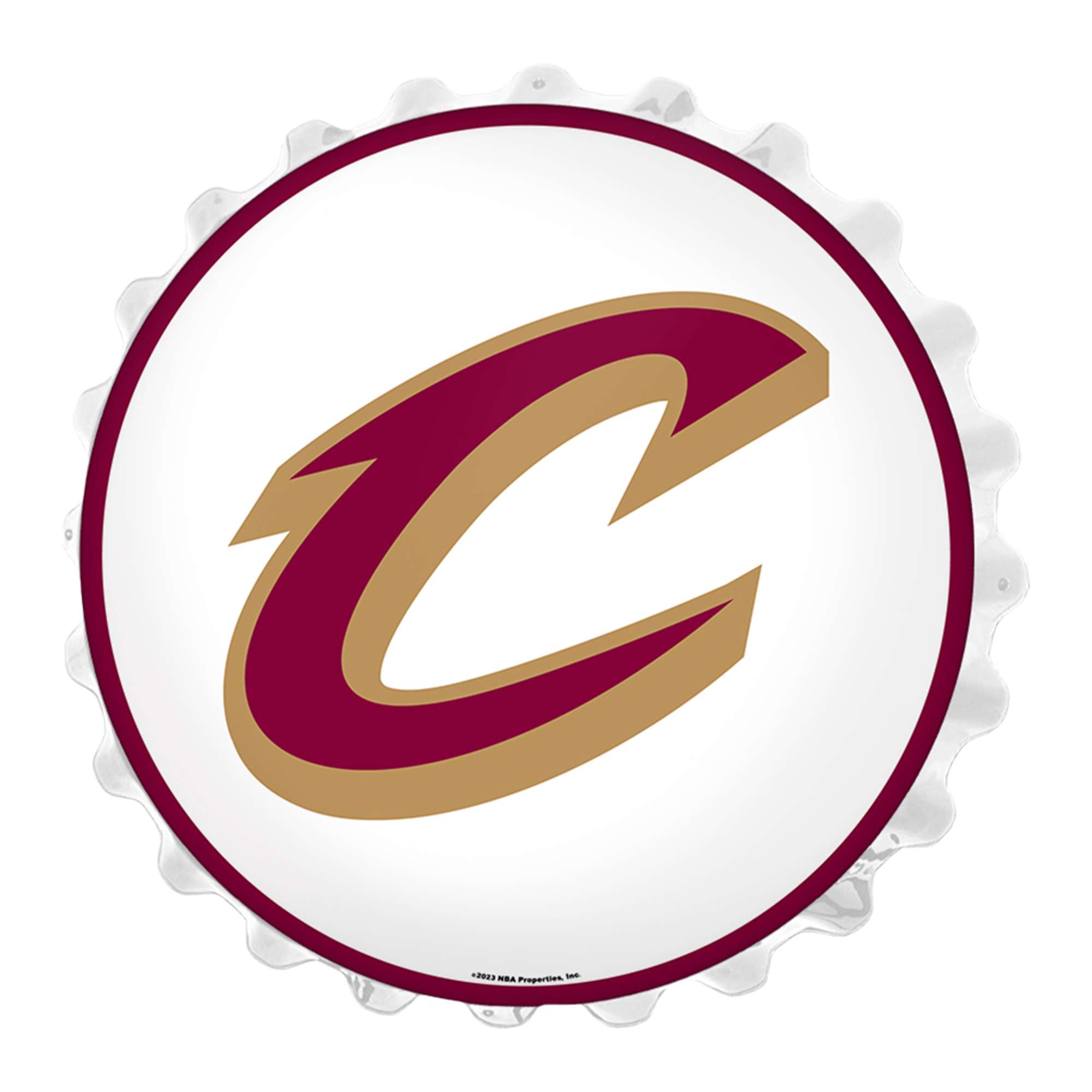 Cleveland Cavaliers: Bottle Cap Wall Light