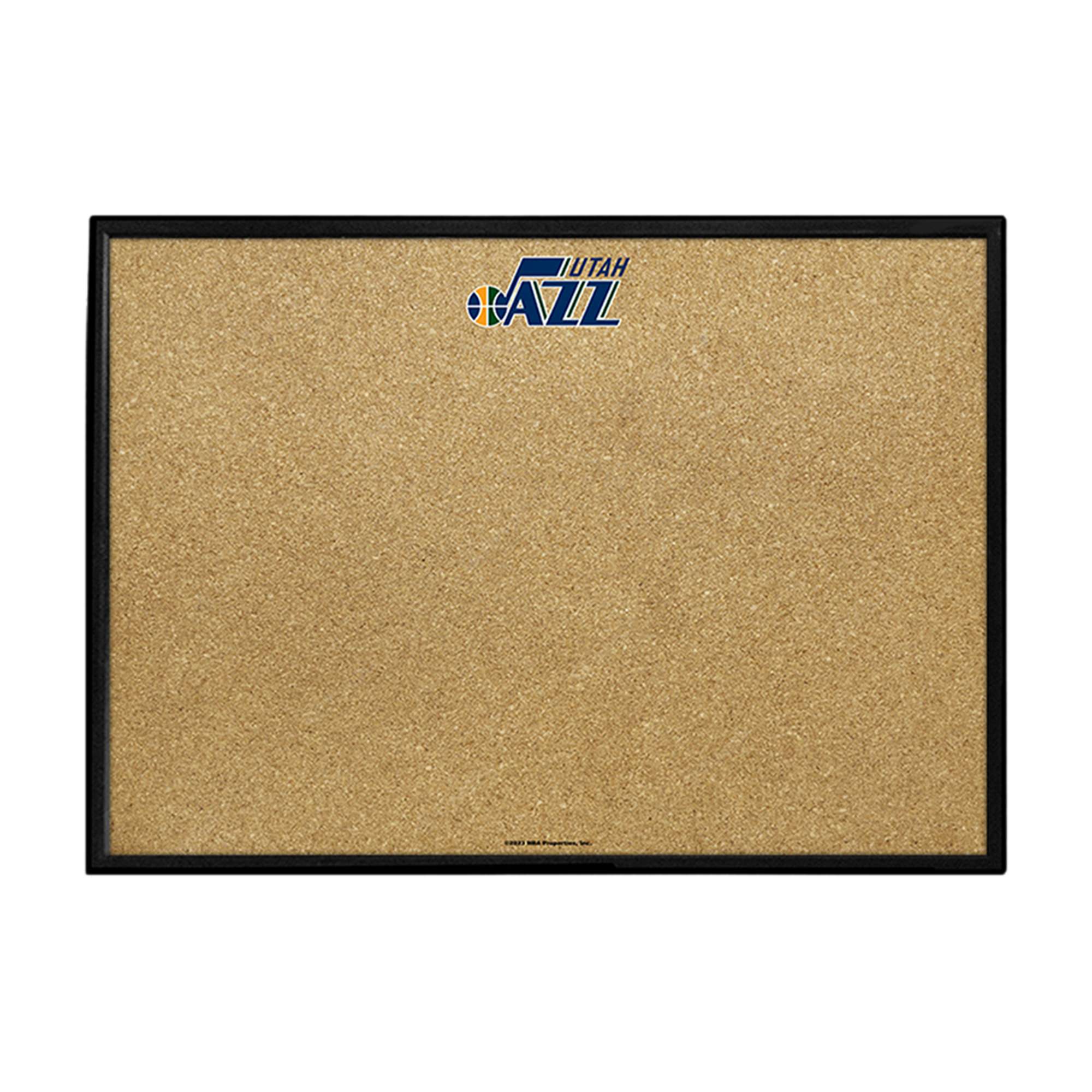 Utah Jazz: Framed Corkboard
