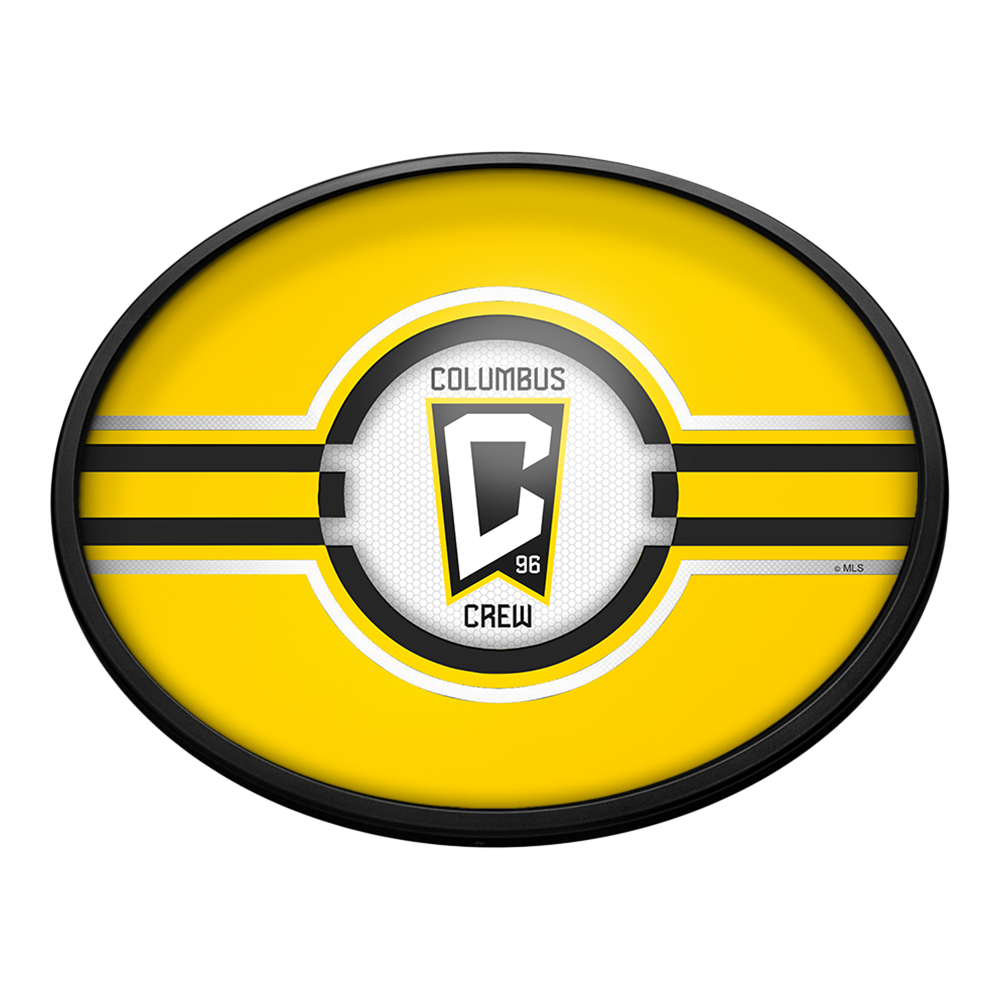Columbus Crew: Oval Slimline Lighted Wall Sign