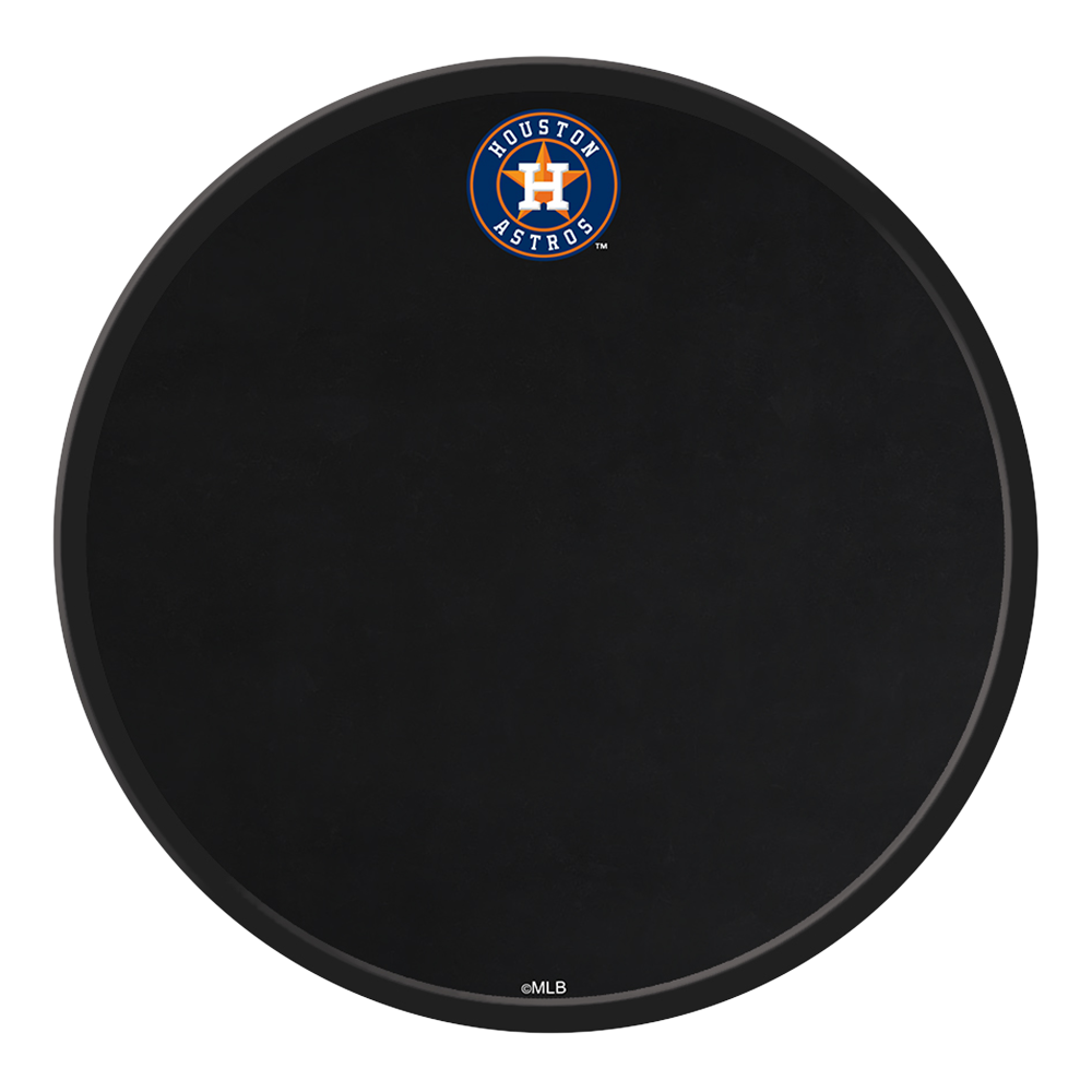 Houston Astros Modern Disc Chalkboard  