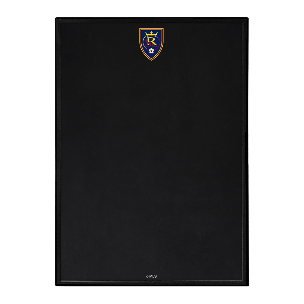 Real Salt Lake: Framed Chalkboard Wall Sign