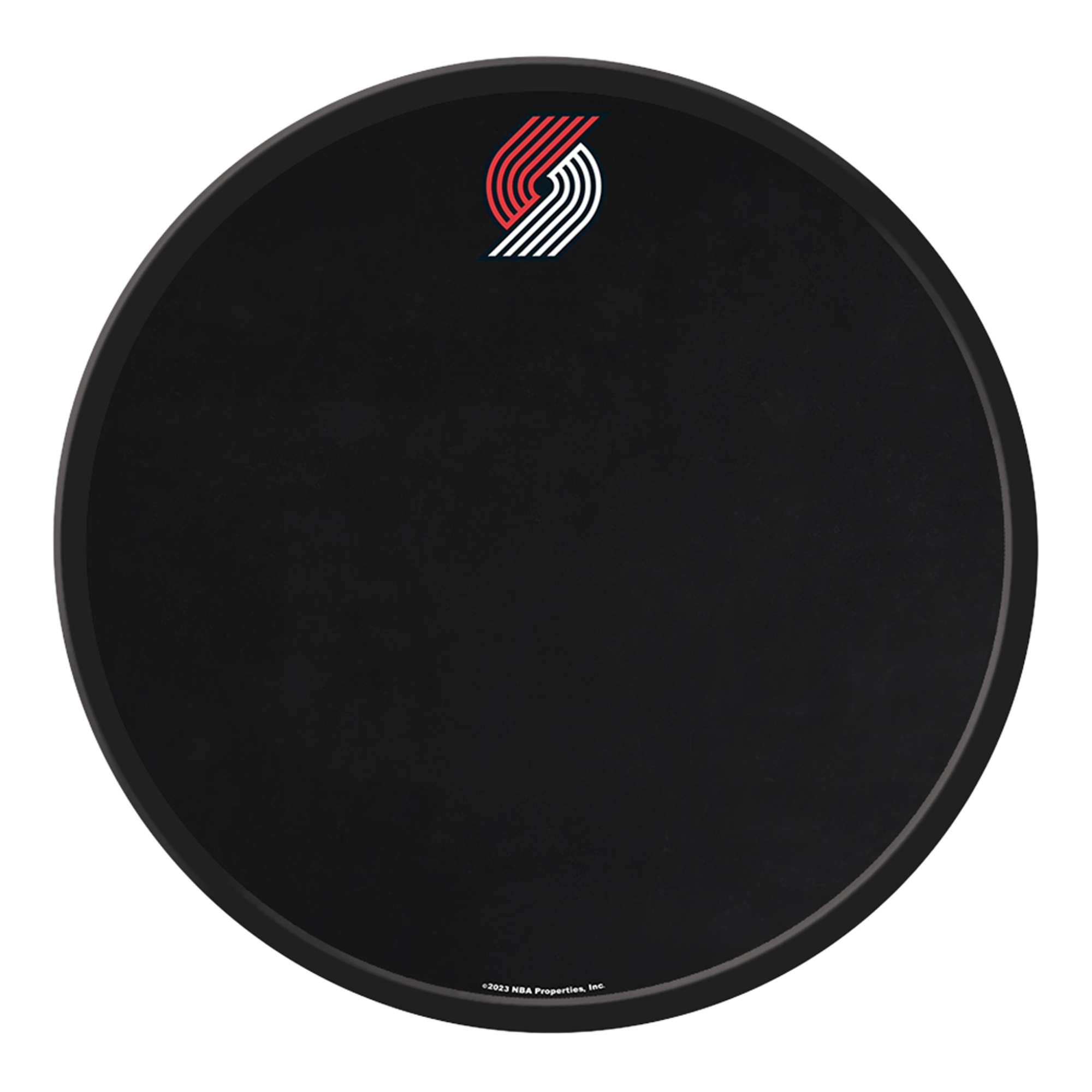 Portland Trail Blazers: Modern Disc Chalkboard