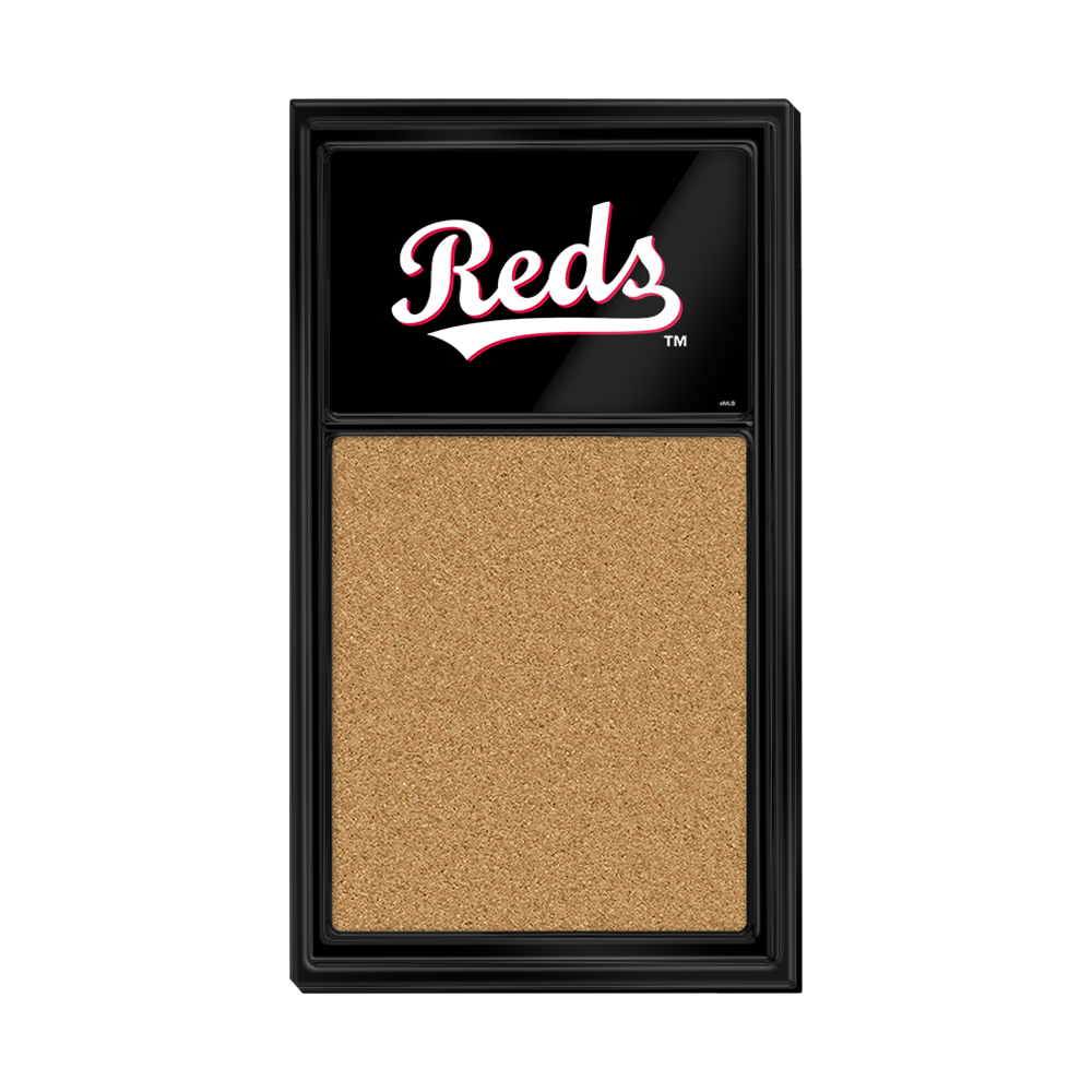 Cincinnati Reds Cork Note Board  