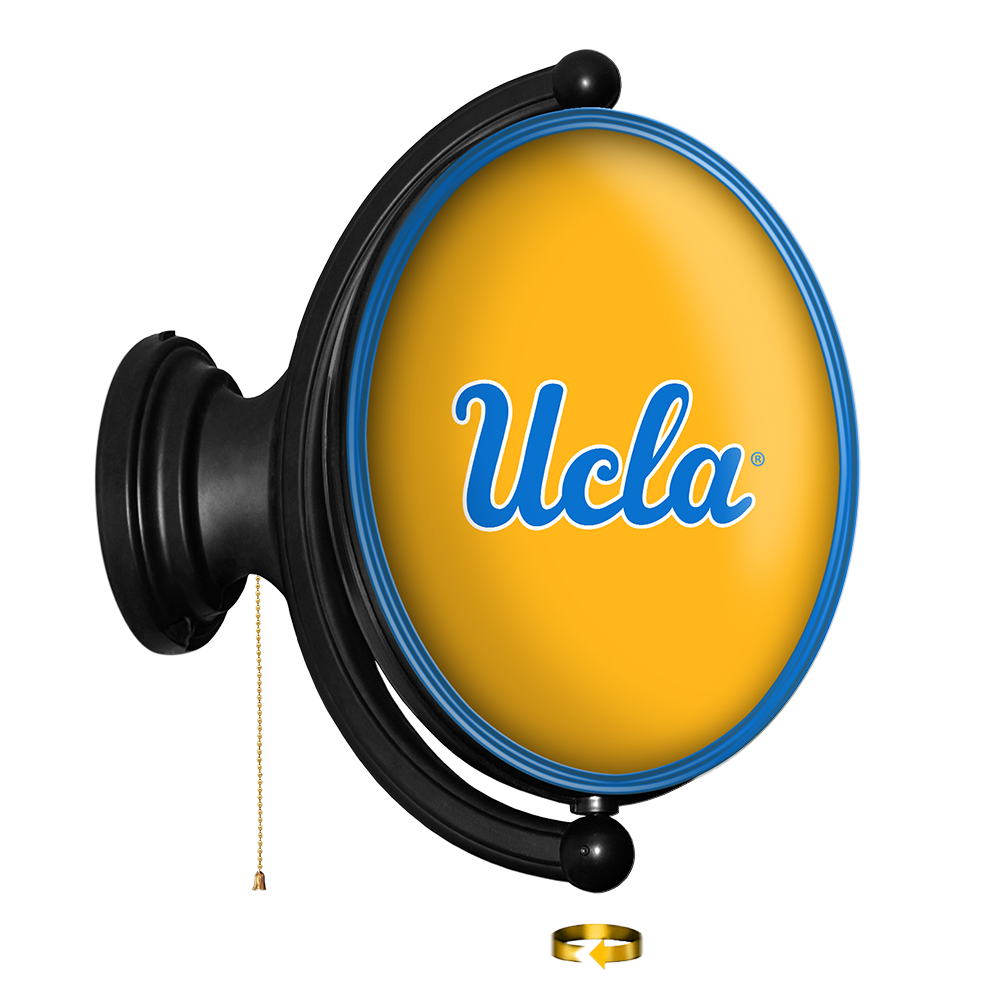 UCLA Bruins Original Oval Rotating Lighted Wall Sign