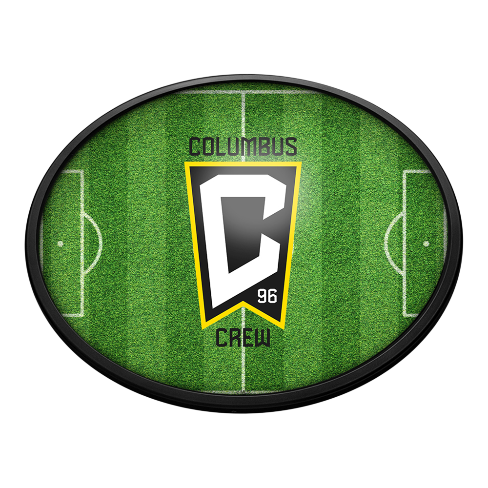 Columbus Crew: Pitch - Oval Slimline Lighted Wall Sign