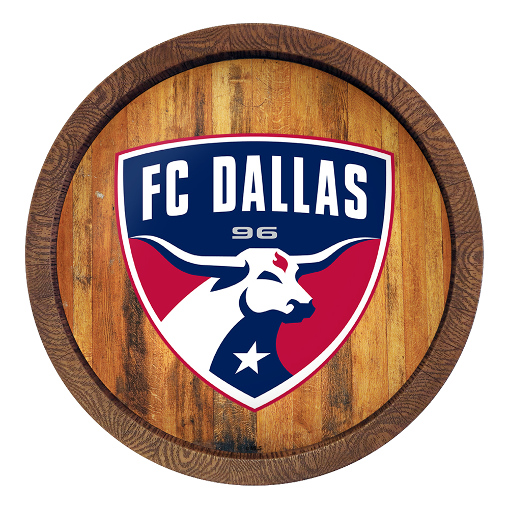 FC Dallas: "Faux" Barrel Top Sign  
