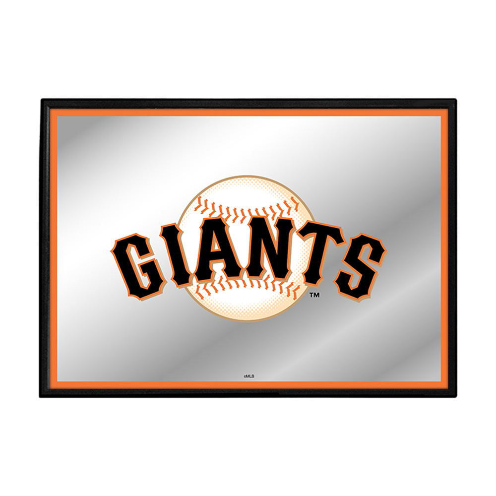 San Francisco Giants Framed Mirrored Wall Sign  
