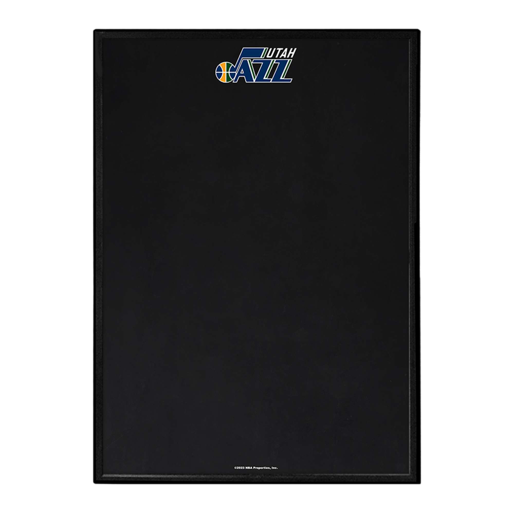 Utah Jazz: Framed Chalkboard
