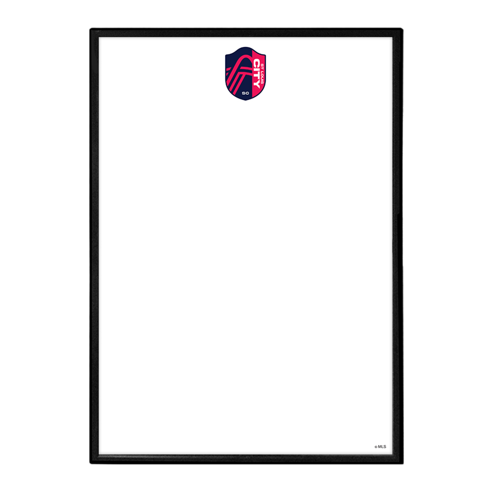 St. Louis CITYSC: Framed Dry Erase Wall Sign  