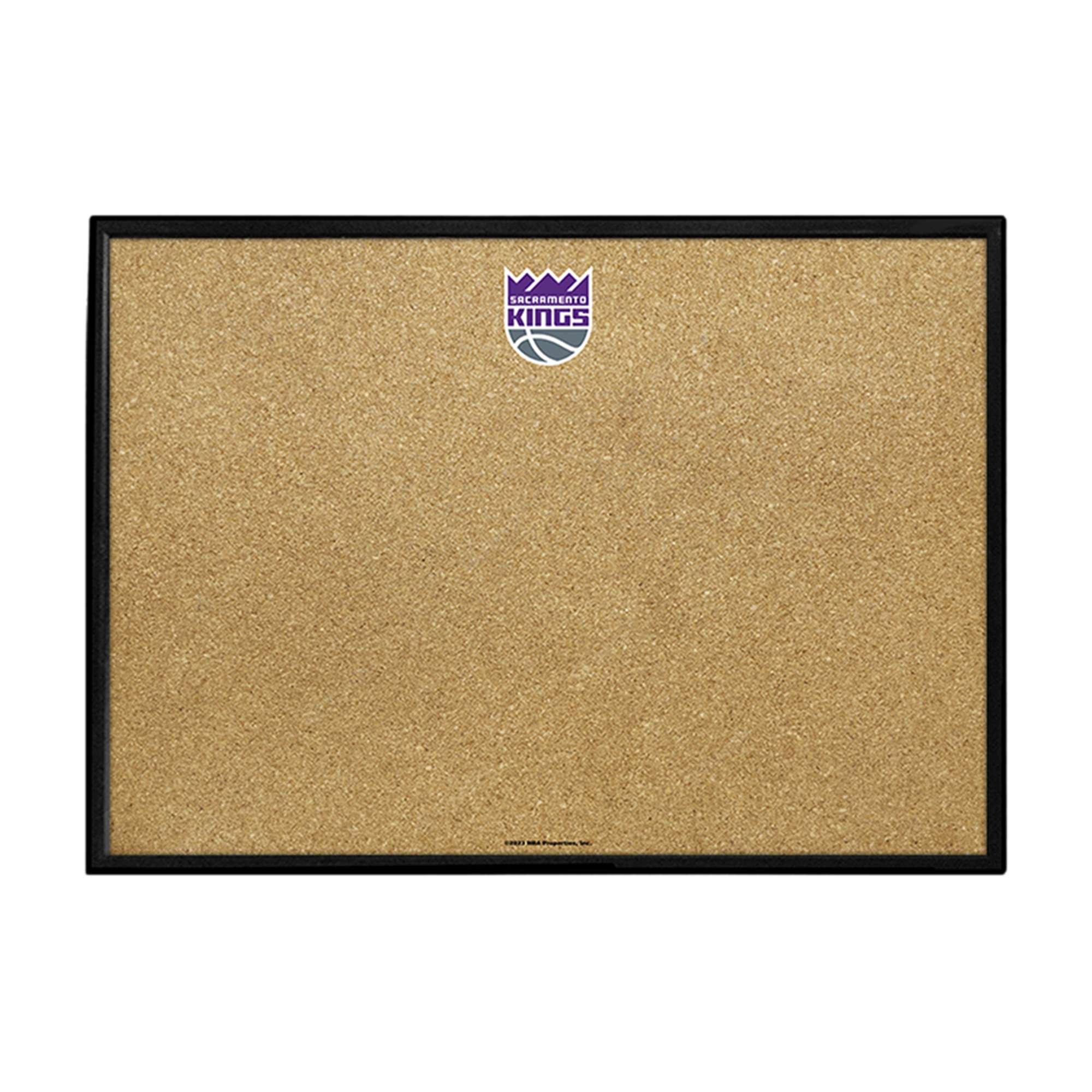 Sacramento Kings: Framed Corkboard