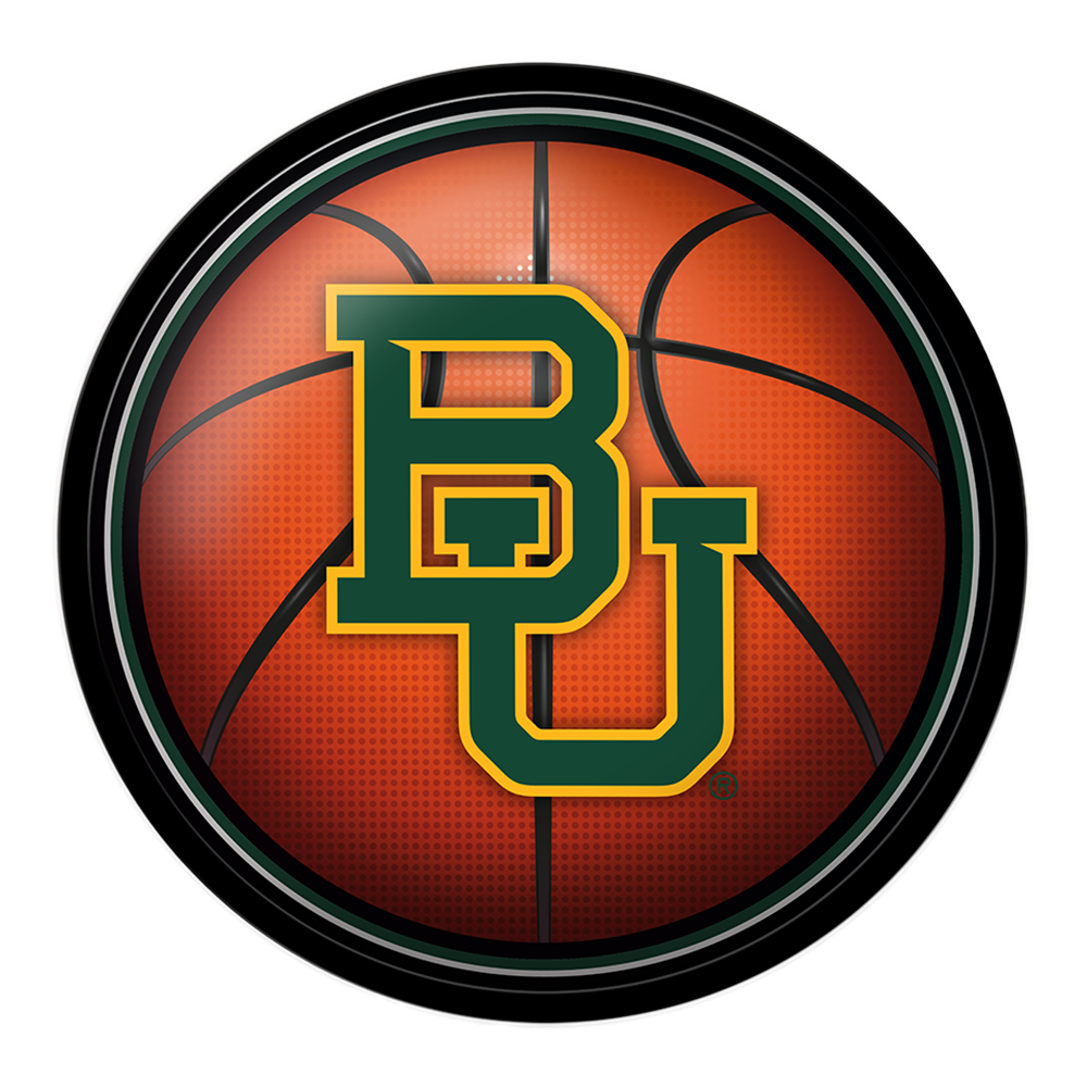 Baylor Bears Basketball - Modern Disc Wall Sign  