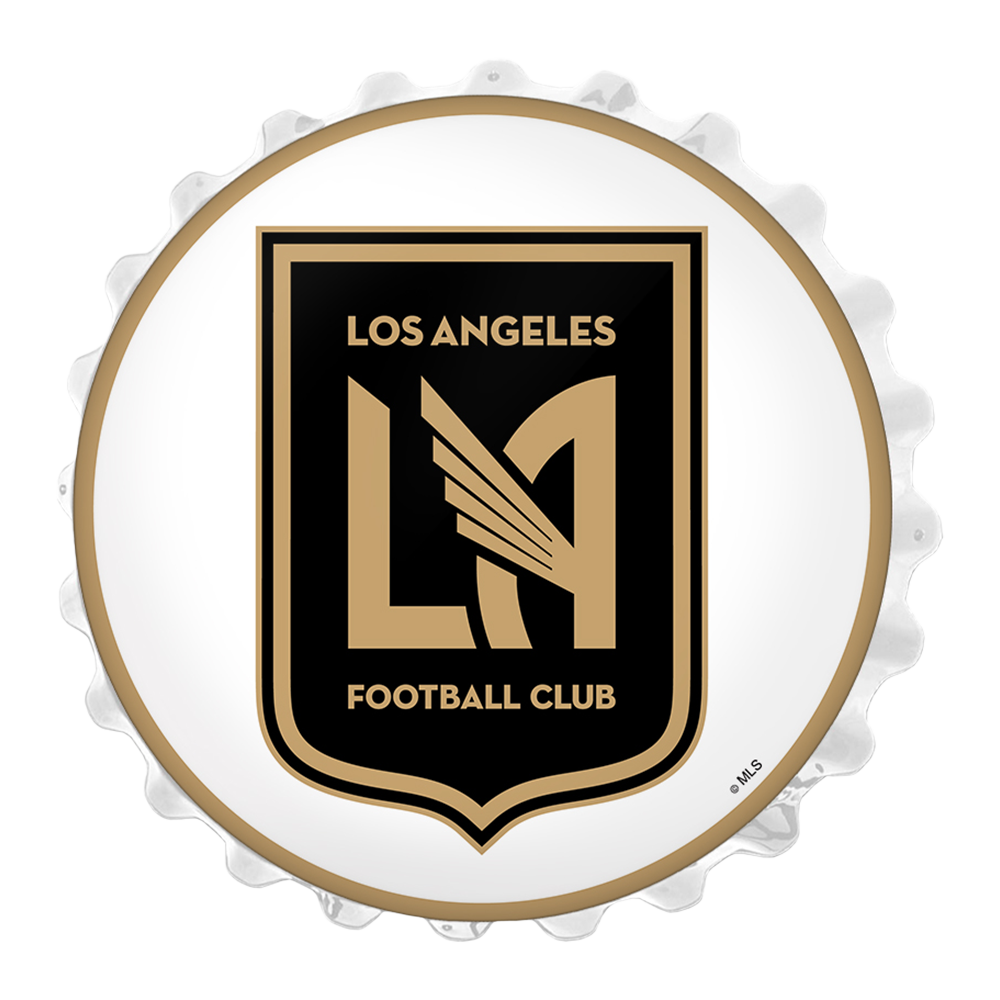 Los Angeles Football Club: Bottle Cap Wall Light  
