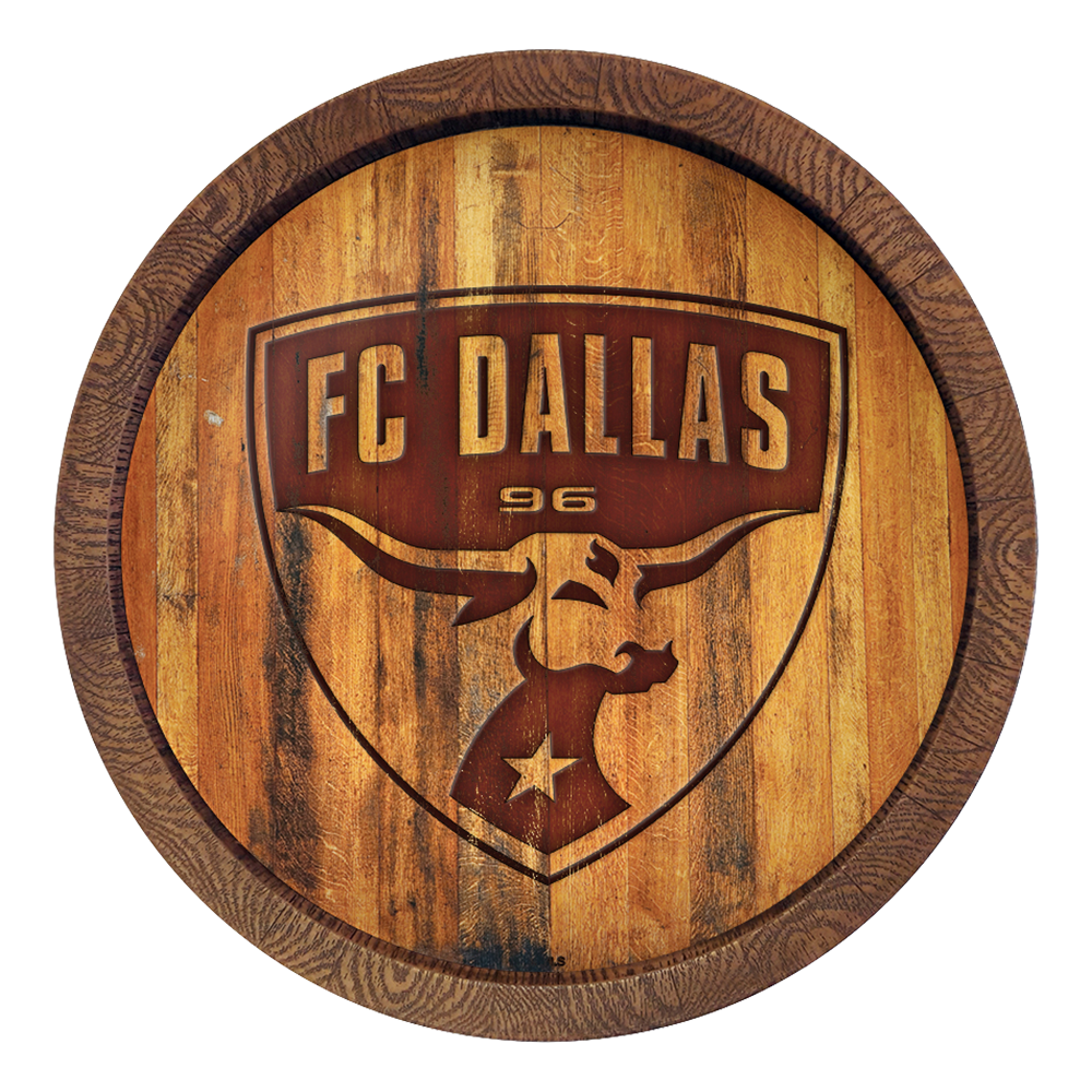 FC Dallas: Branded "Faux" Barrel Top Sign  