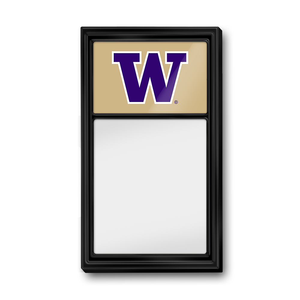 Washington Huskies Dry Erase Note Board