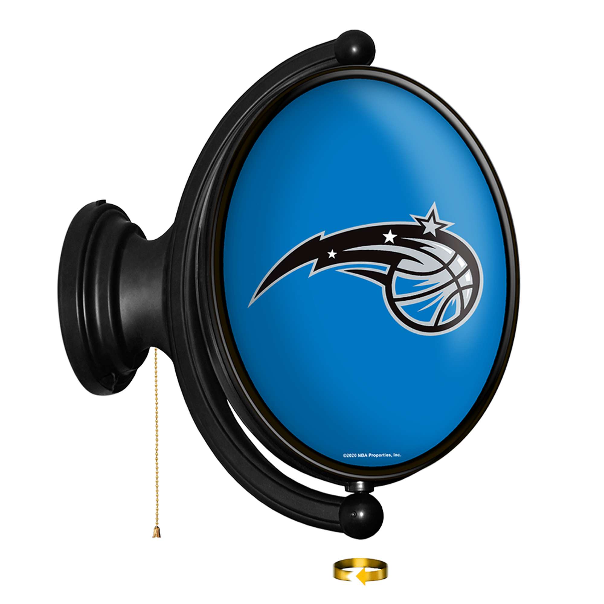 Orlando Magic: Original Oval Rotating Lighted Wall Sign
