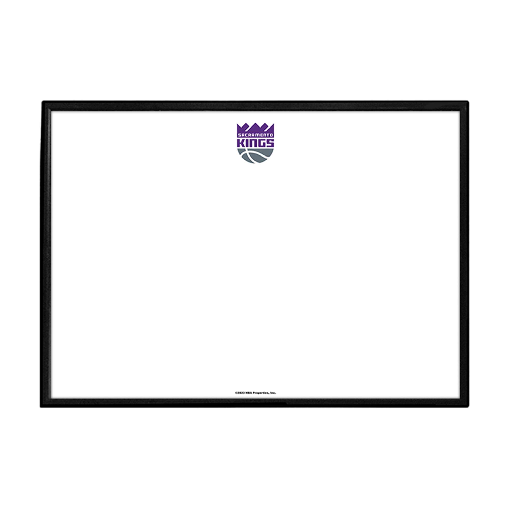 Sacramento Kings: Framed Dry Erase Wall Sign