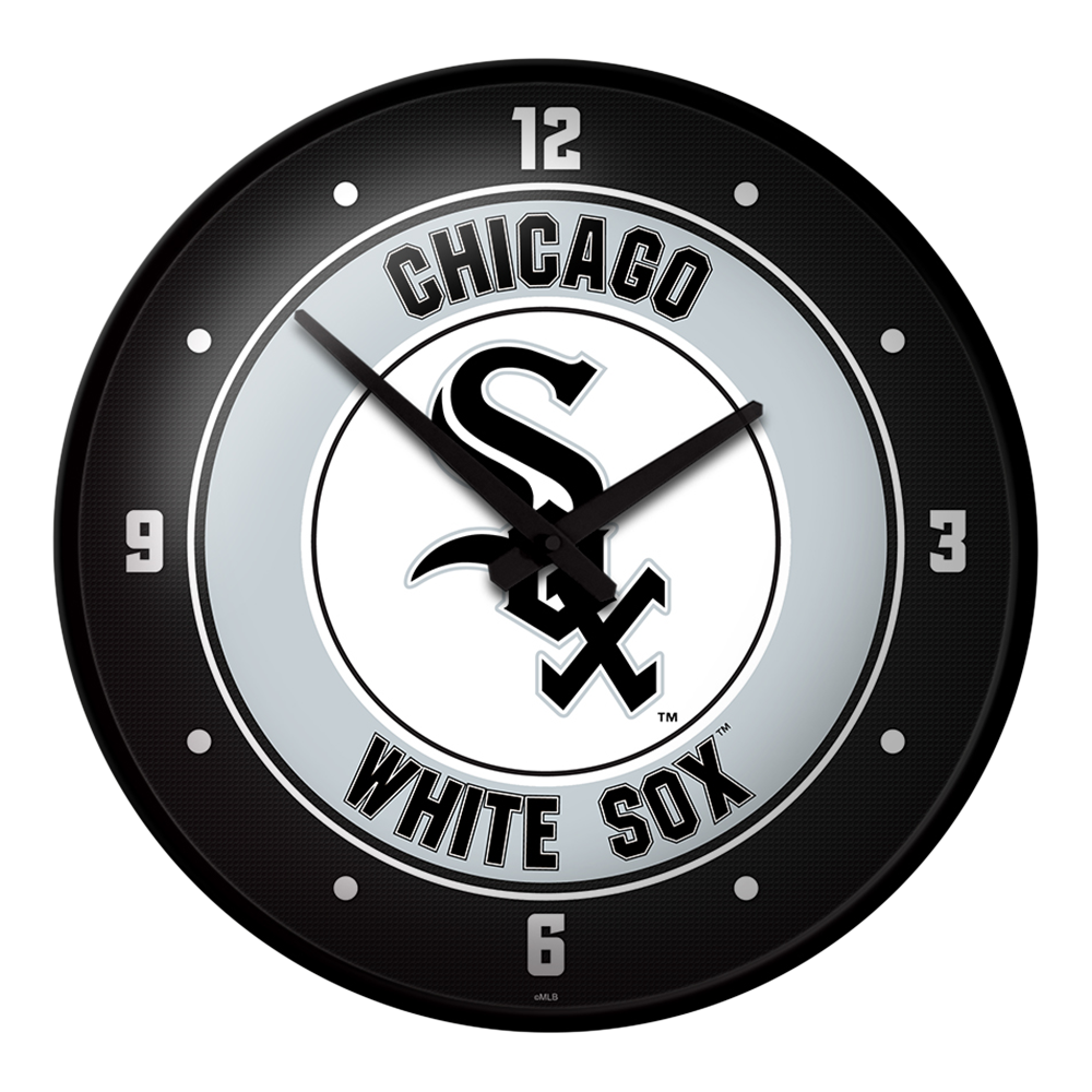 Chicago White Sox Modern Disc Wall Clock  