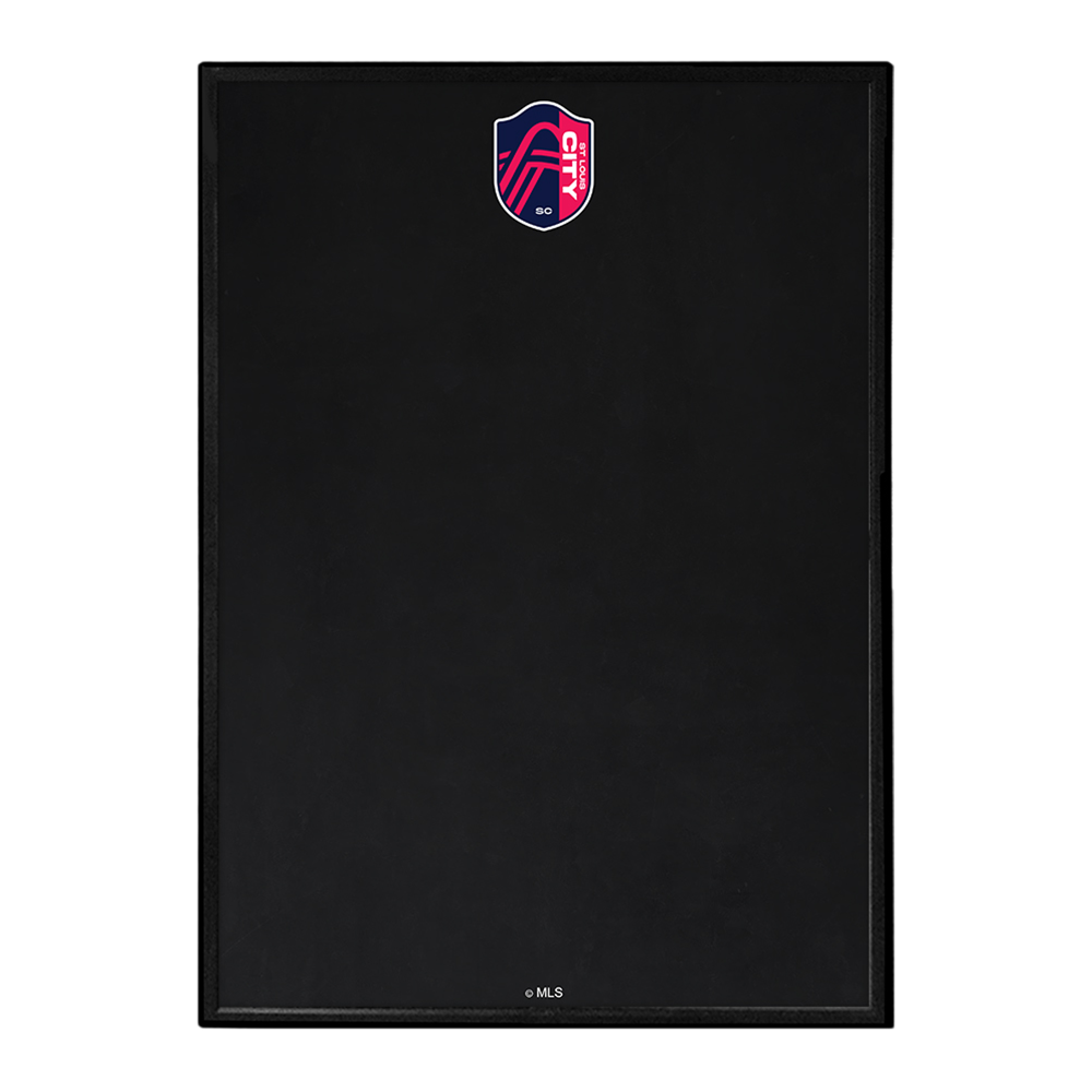 St. Louis CITYSC: Framed Chalkboard Wall Sign