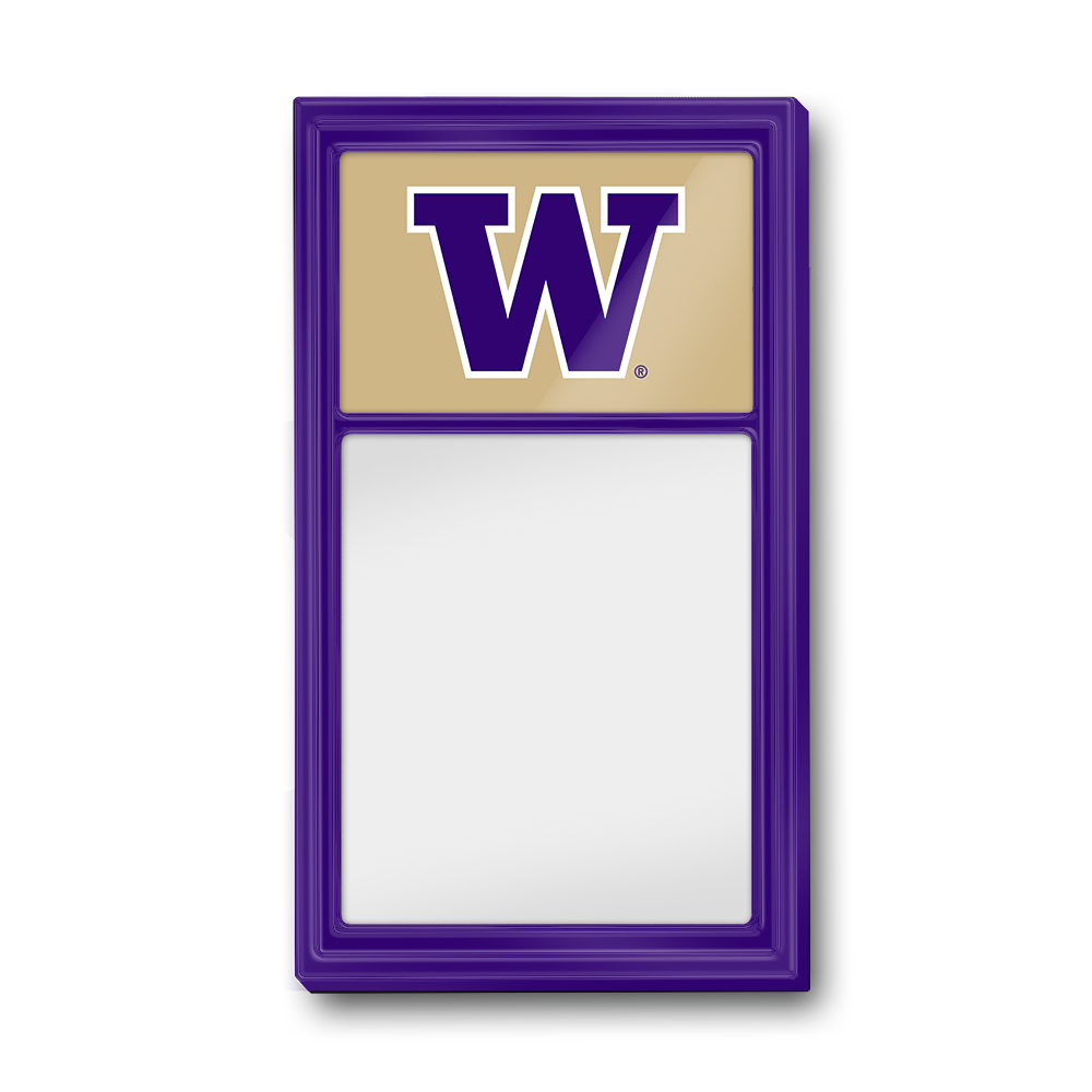 Washington Huskies Dry Erase Note Board  