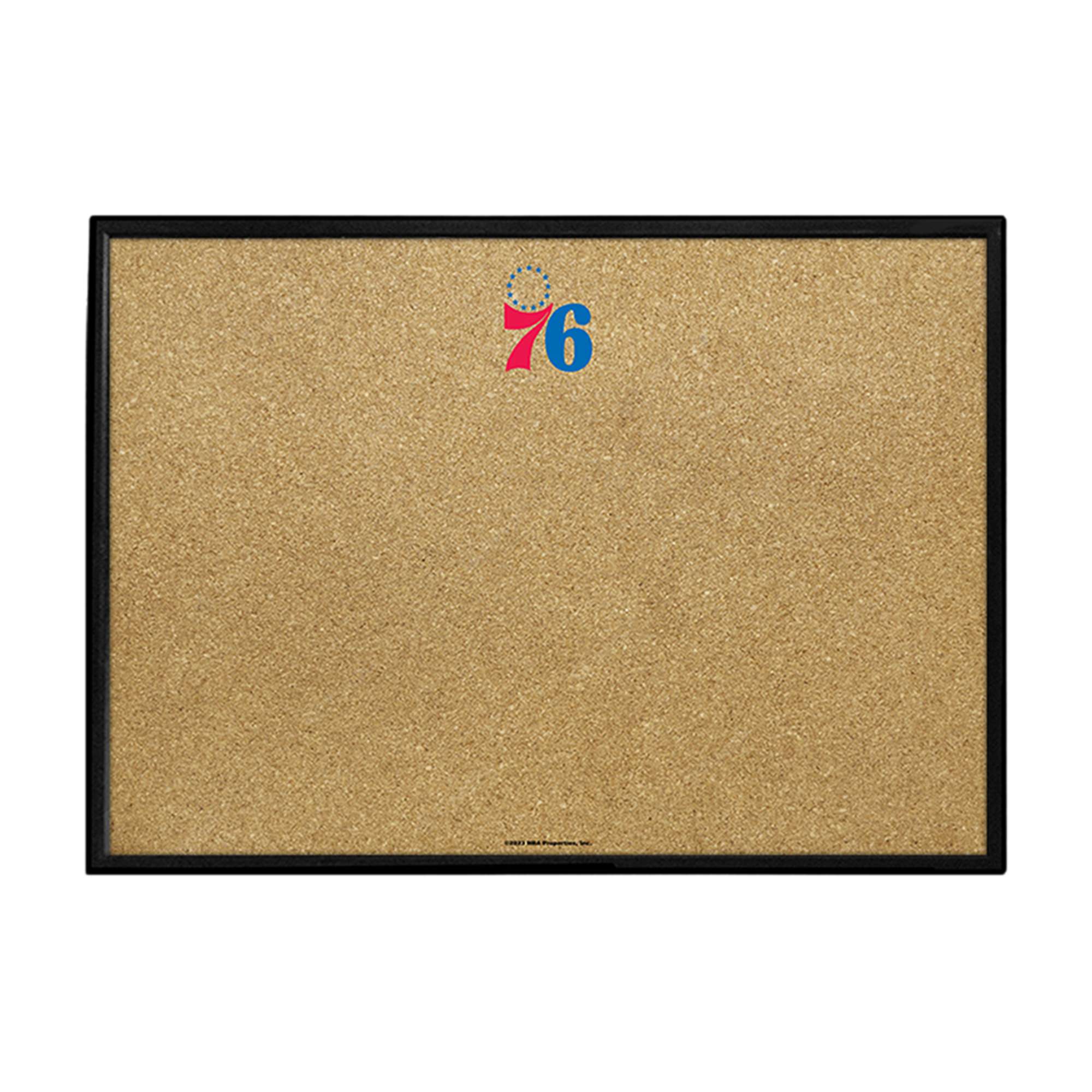Philadelphia 76ers: Framed Corkboard