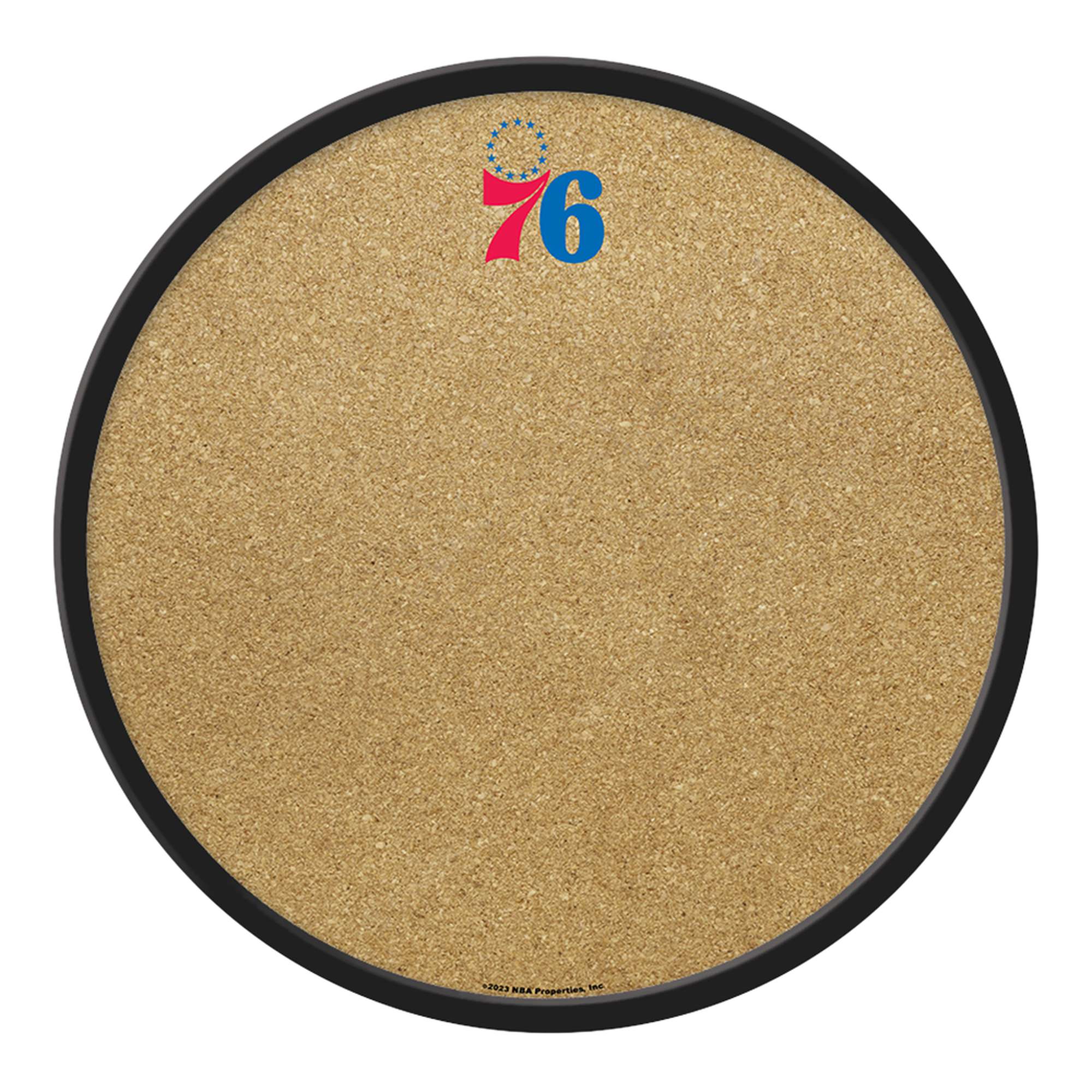 Philadelphia 76ers: Modern Disc Cork Board